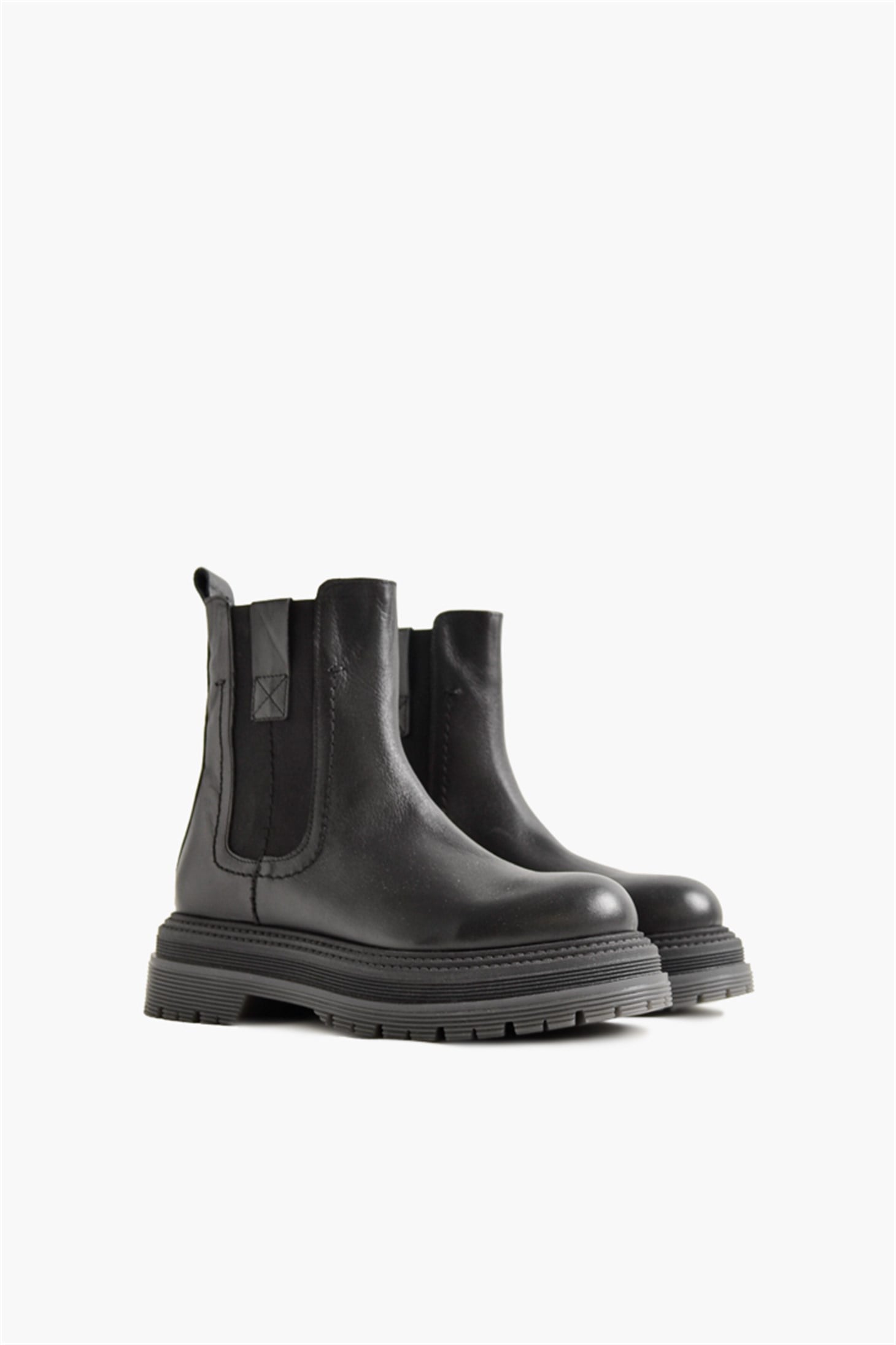 SHOES&MOREFROPEFROPE - Siyah Deri - Bot