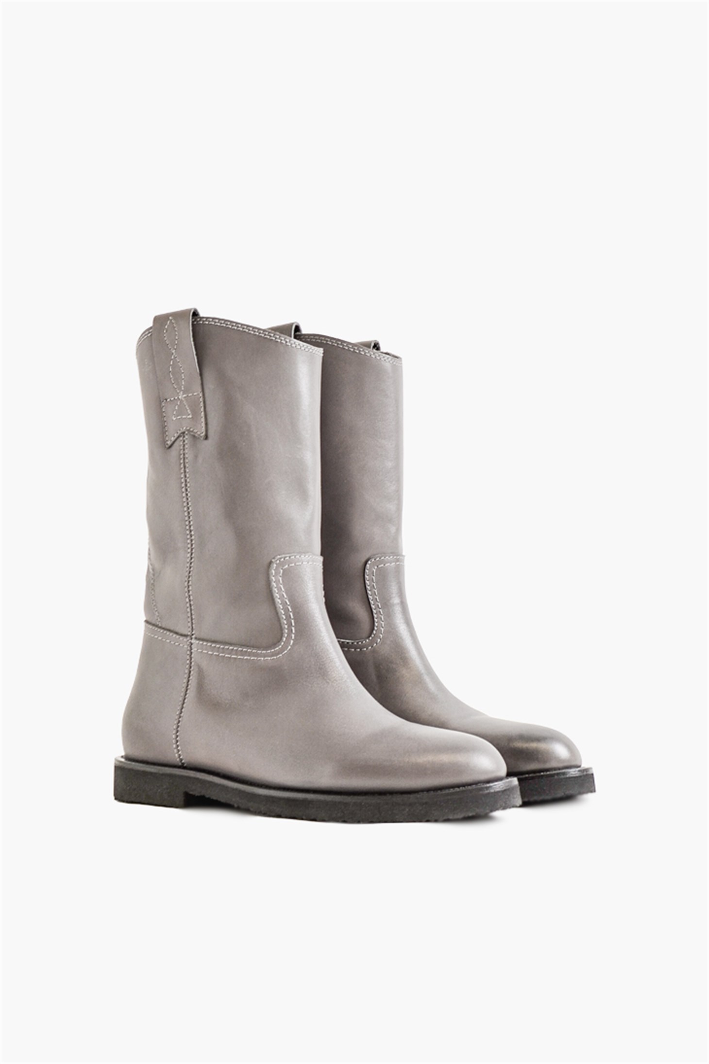 SHOES&MOREMERULAXMERULAX - Gri Deri - Bot