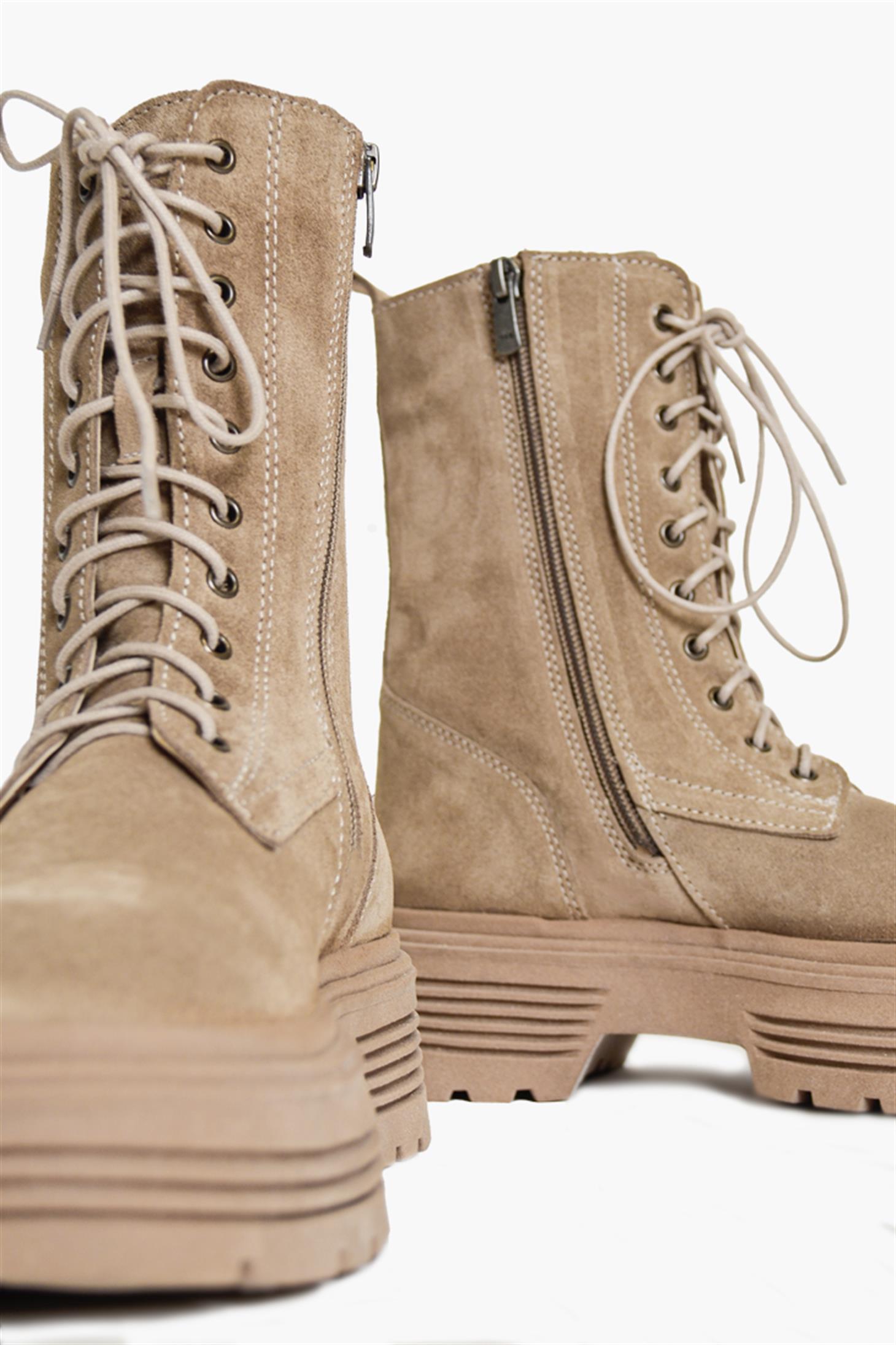 SHOES&MOREMONETTAMONETTA - Vizon Süet - Bot