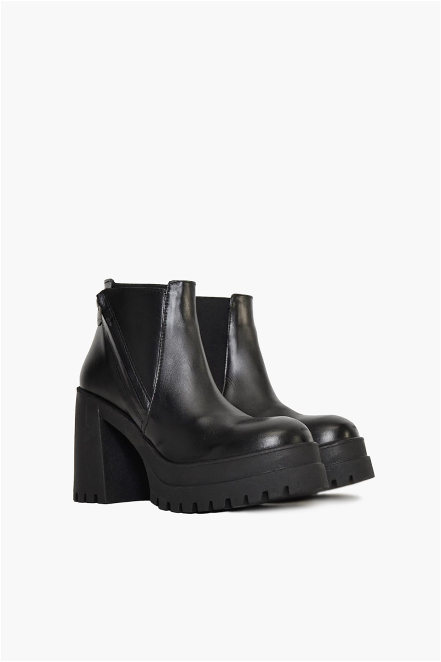 SHOES&MORERAFLERAFLE - Siyah Deri - Bot