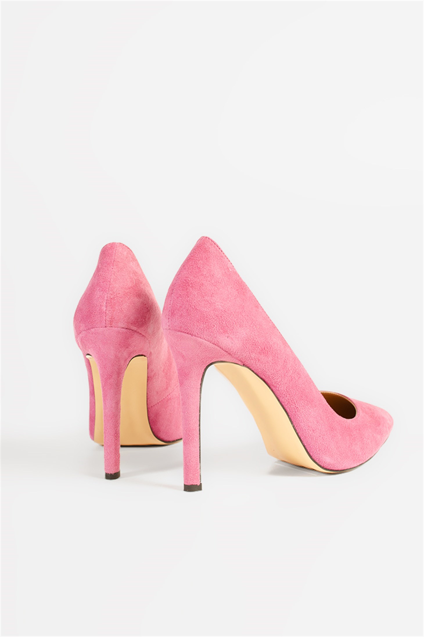 CLEOO - Fuşya Süet - Topuklu