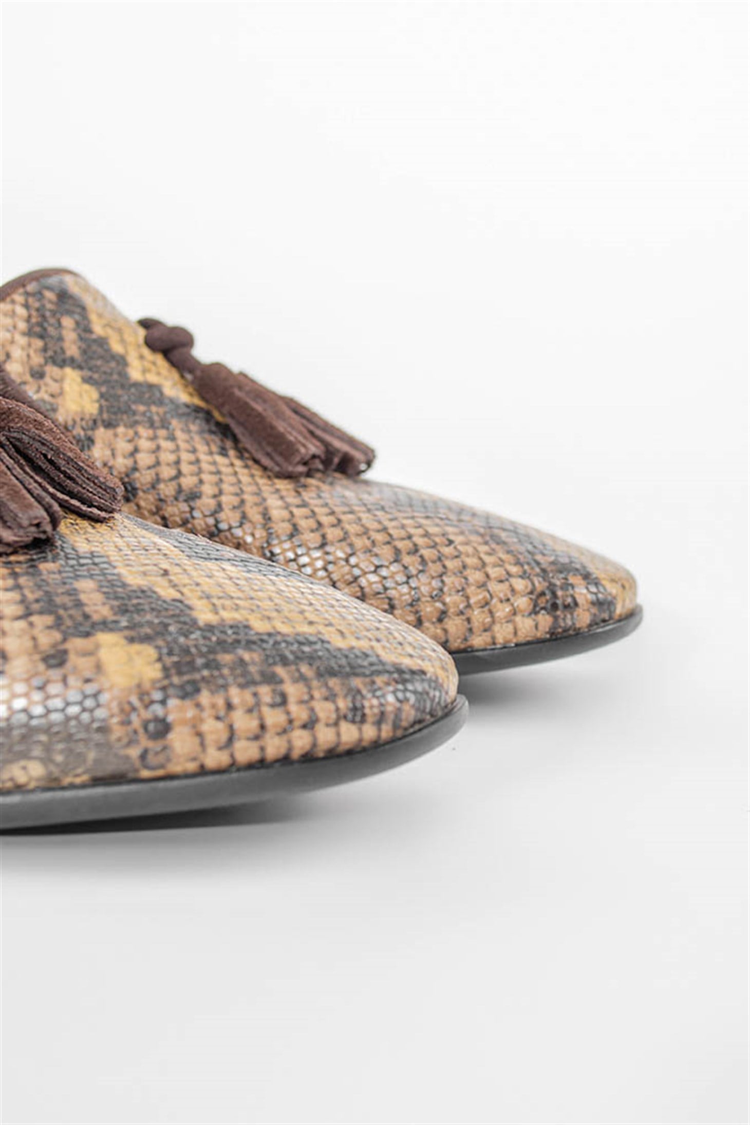 DONNAA - Kahve Yılan - Loafer