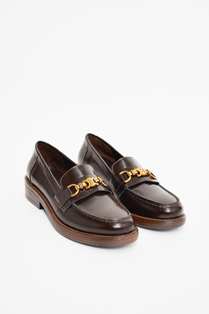 SHOES&MORECLOECLOE - Kahve Deri - Loafer