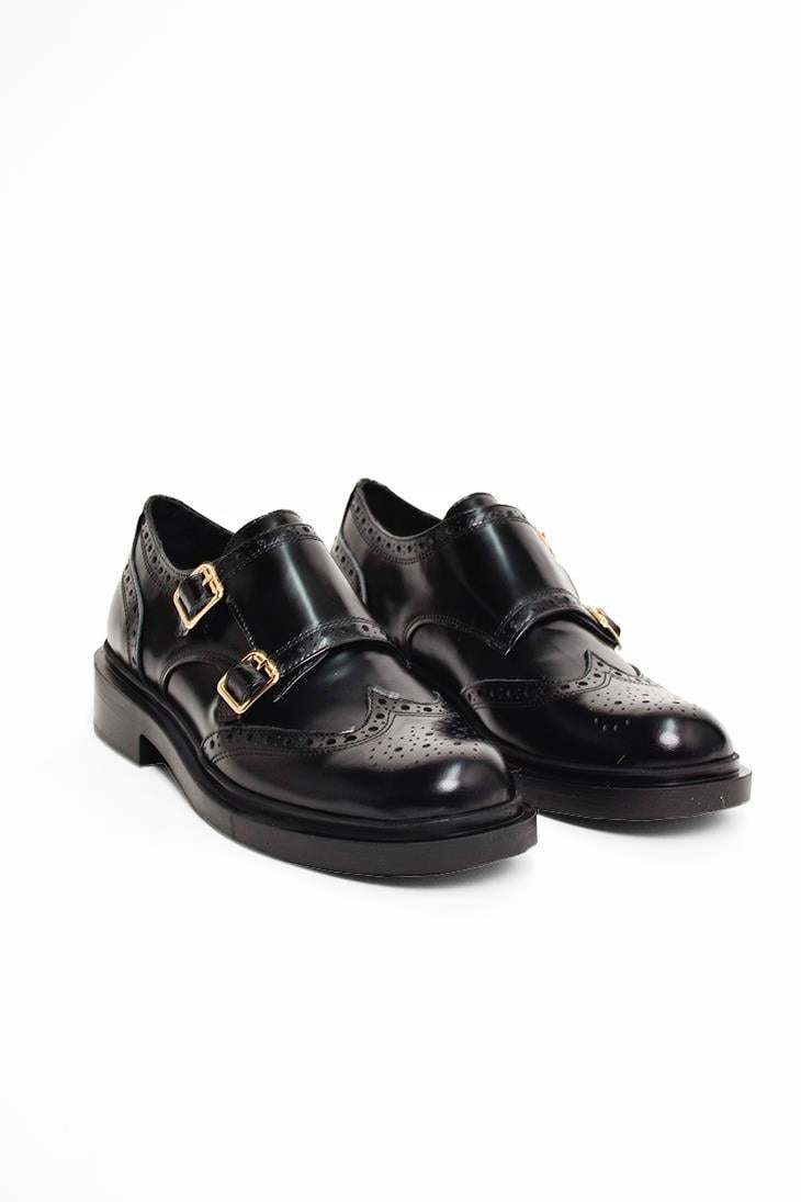 SHOES&MORECORINCORIN - Siyah Açma Deri - Loafer