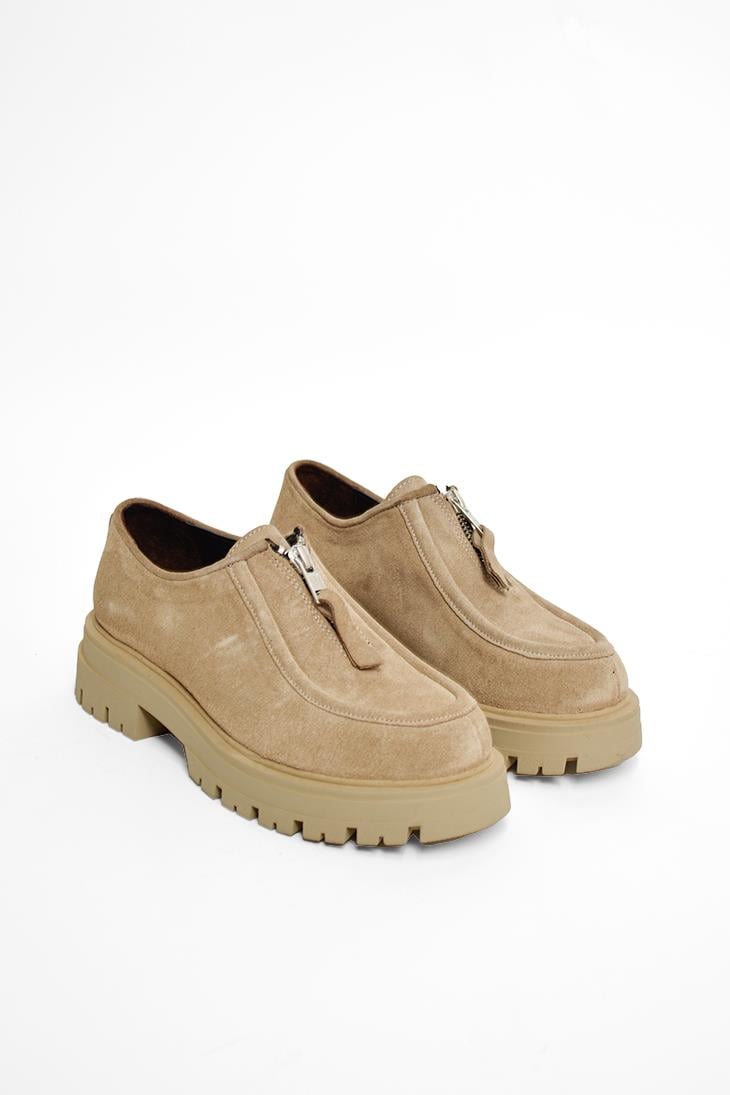 SHOES&MOREELIAELIA - Vizon Süet - Loafer