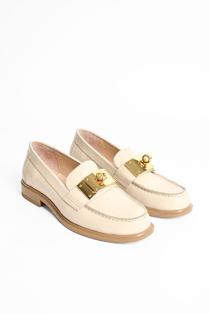 SHOES&MORENEOLANEOLA - Krem Açma Deri - Loafer