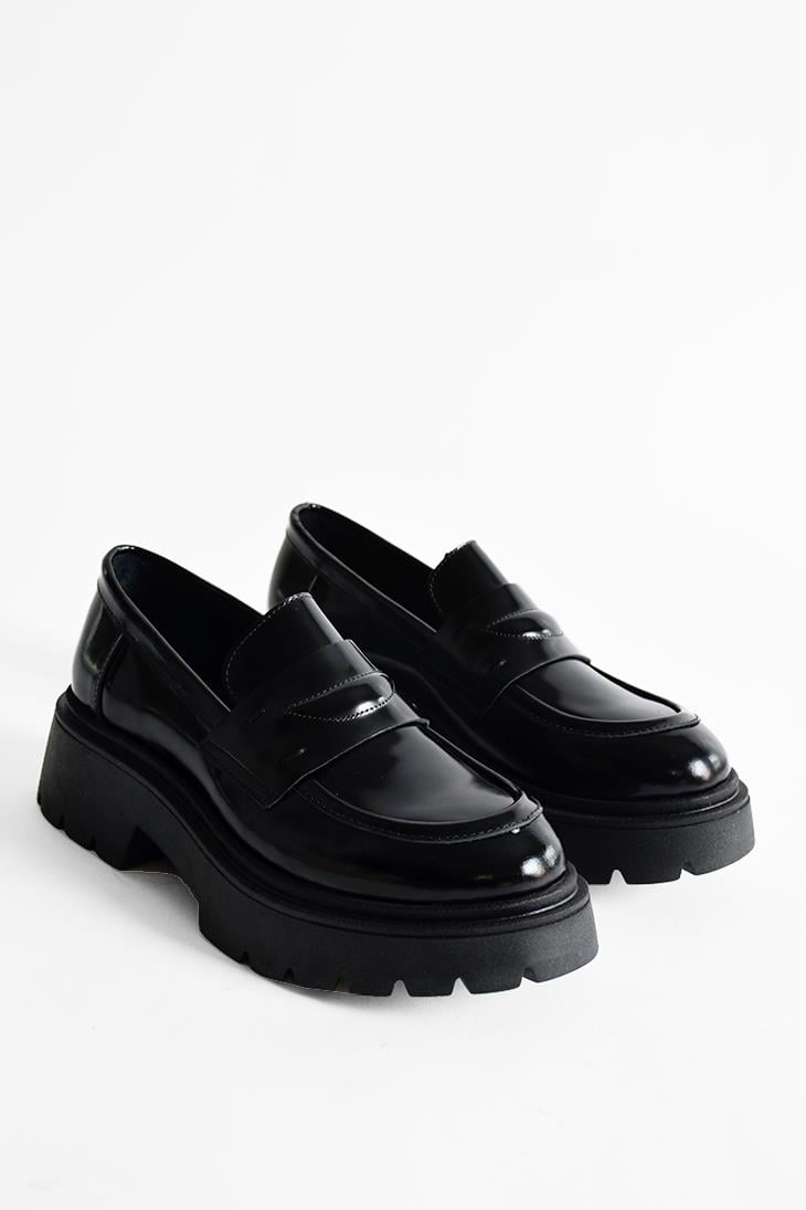 SHOES&MOREOFFREOFFRE - Siyah Deri - Loafer