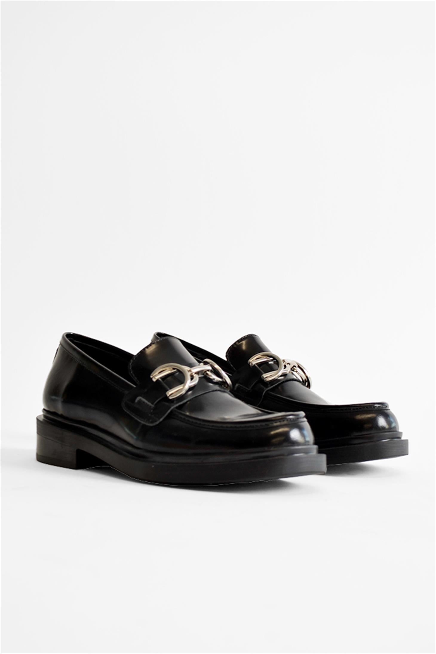 SHOES&MOREPAFRENPAFREN - Siyah Deri - Loafer