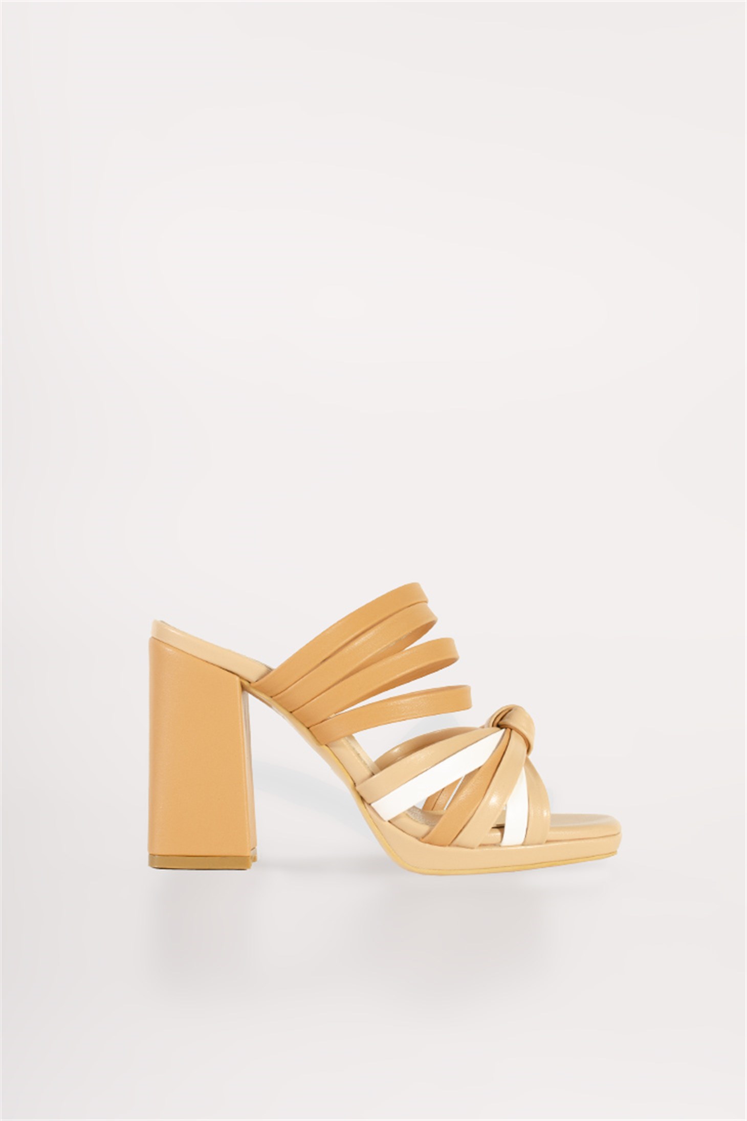 MIRA - Pastel Multi - Blok Topuk