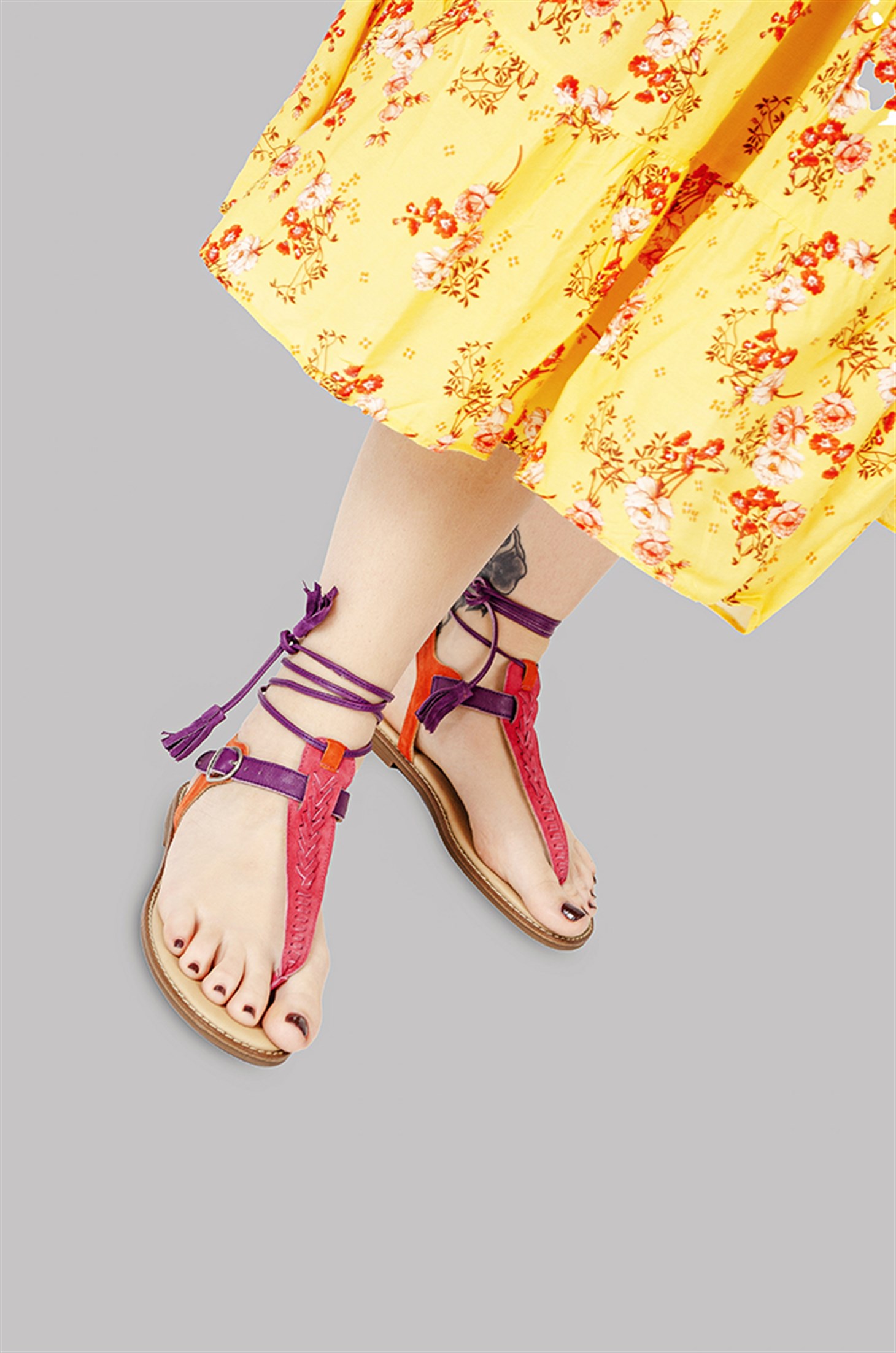 NEW HERTHA - Multi - Sandalet