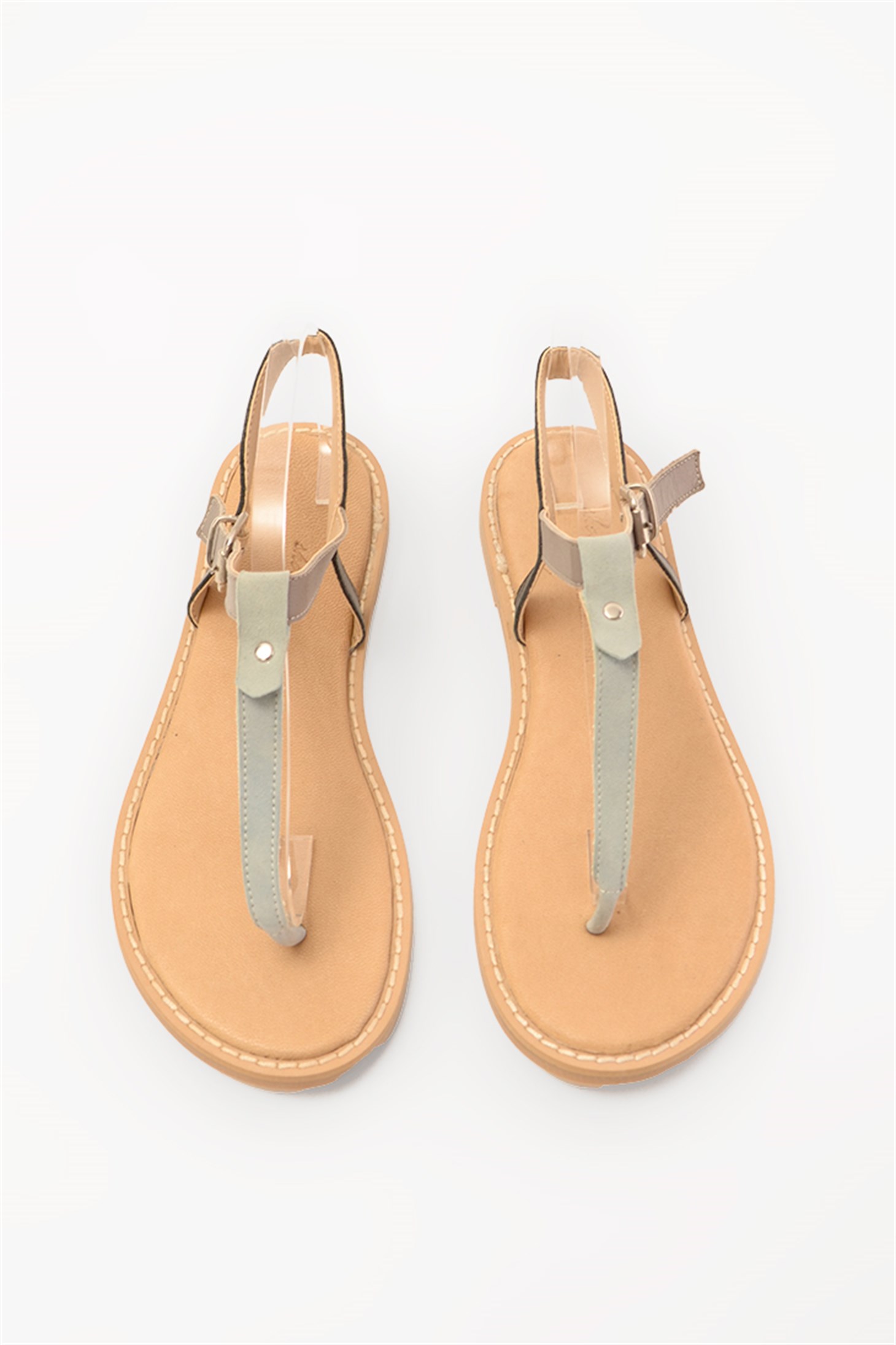 SHOES&MOREKATRINEKATRINE - Açik Mavi Suet - Sandalet