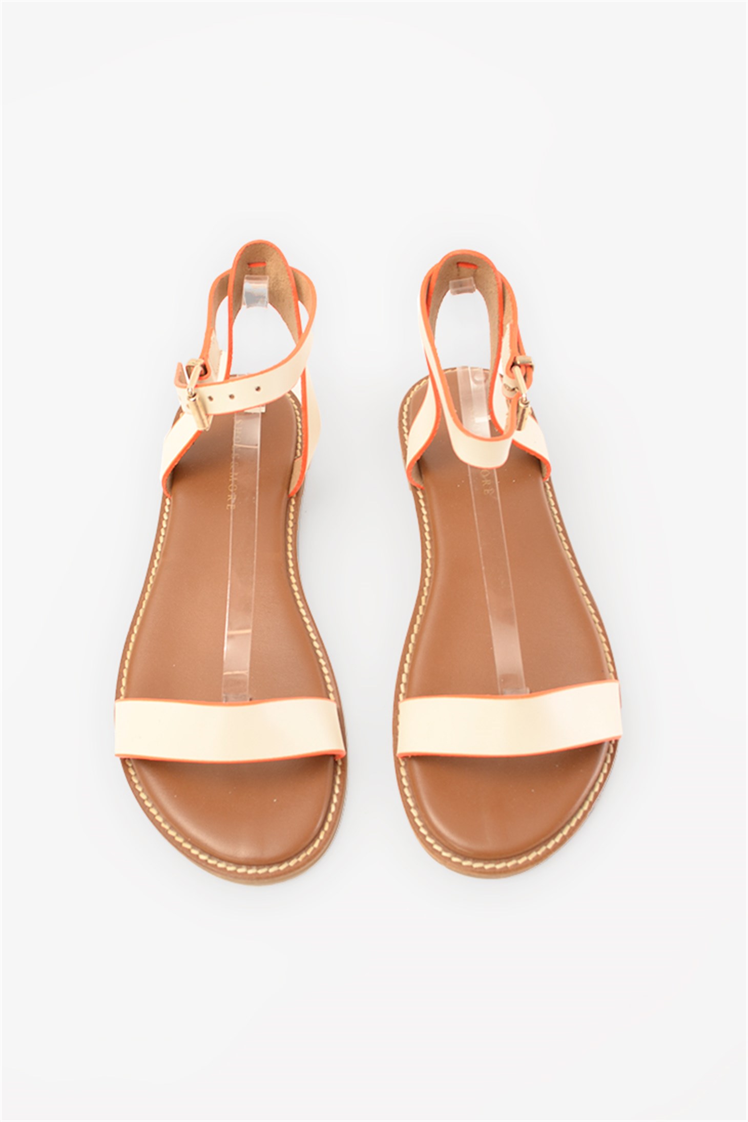 SHOES&MOREMENEKSYSMENEKSYS - Krem - Sandalet