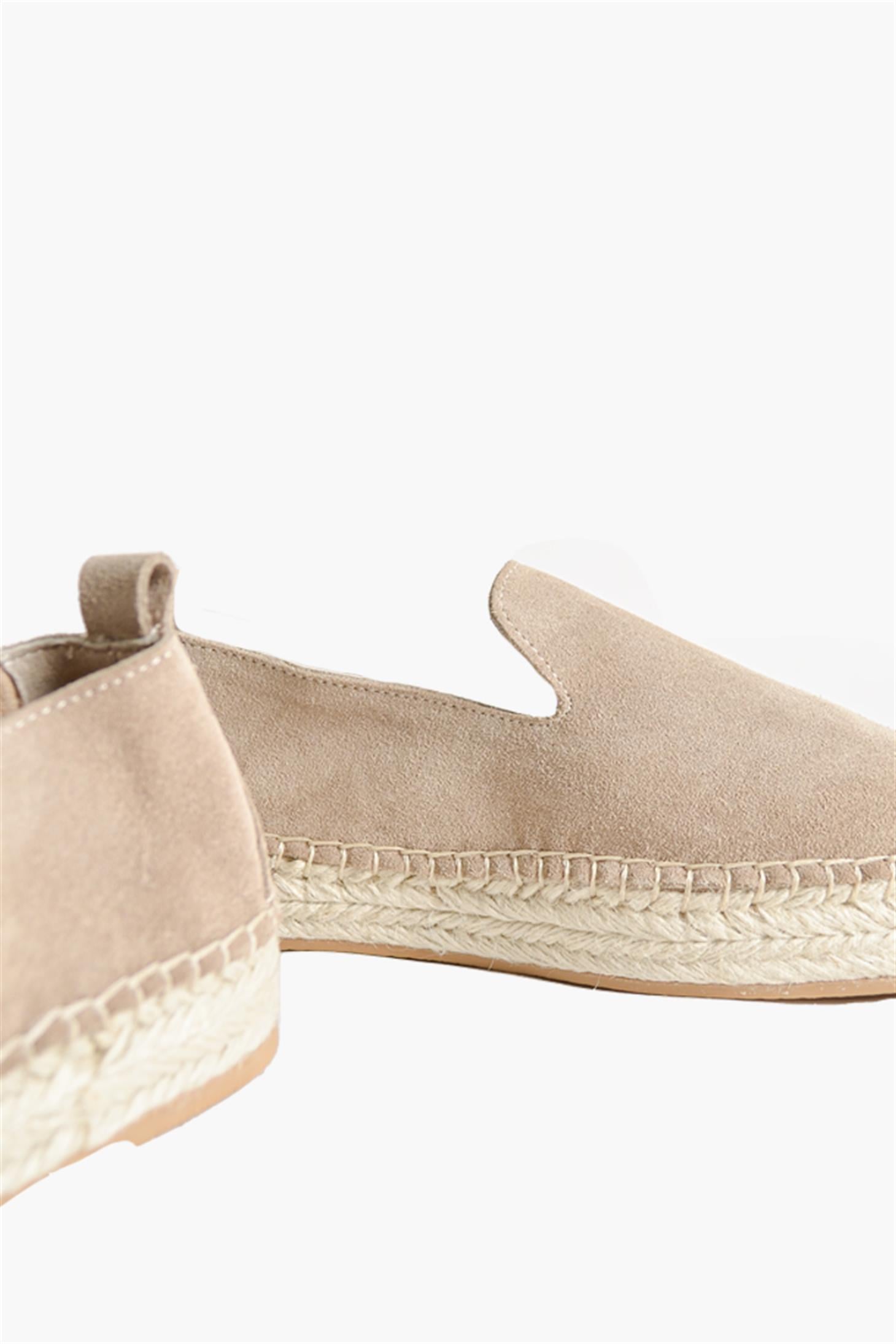 SHOES&MOREPETMYPETMY - Bej Süet - Espadril
