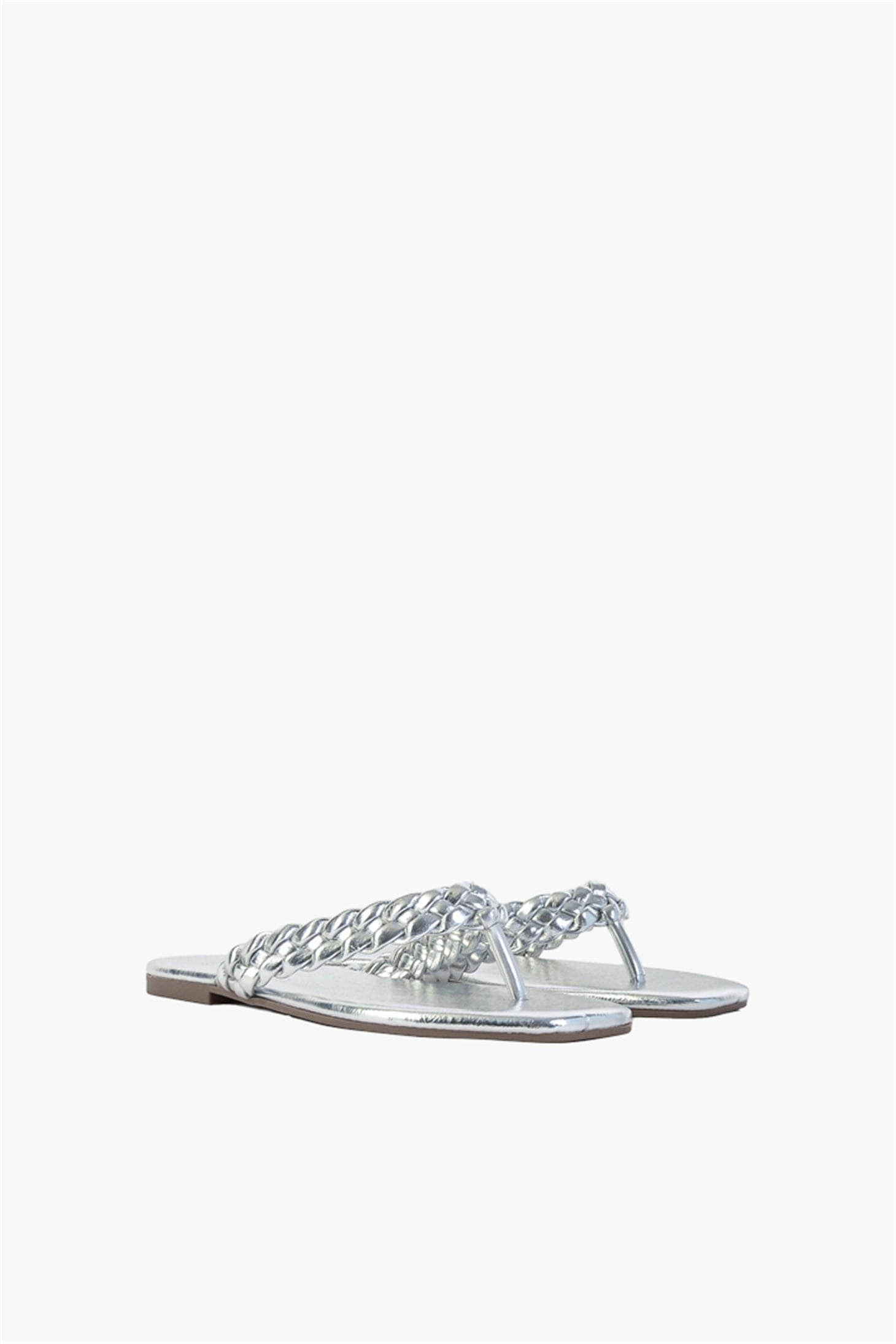 SHOES&MORESORENTOSORENTO - Gümüş - Terlik