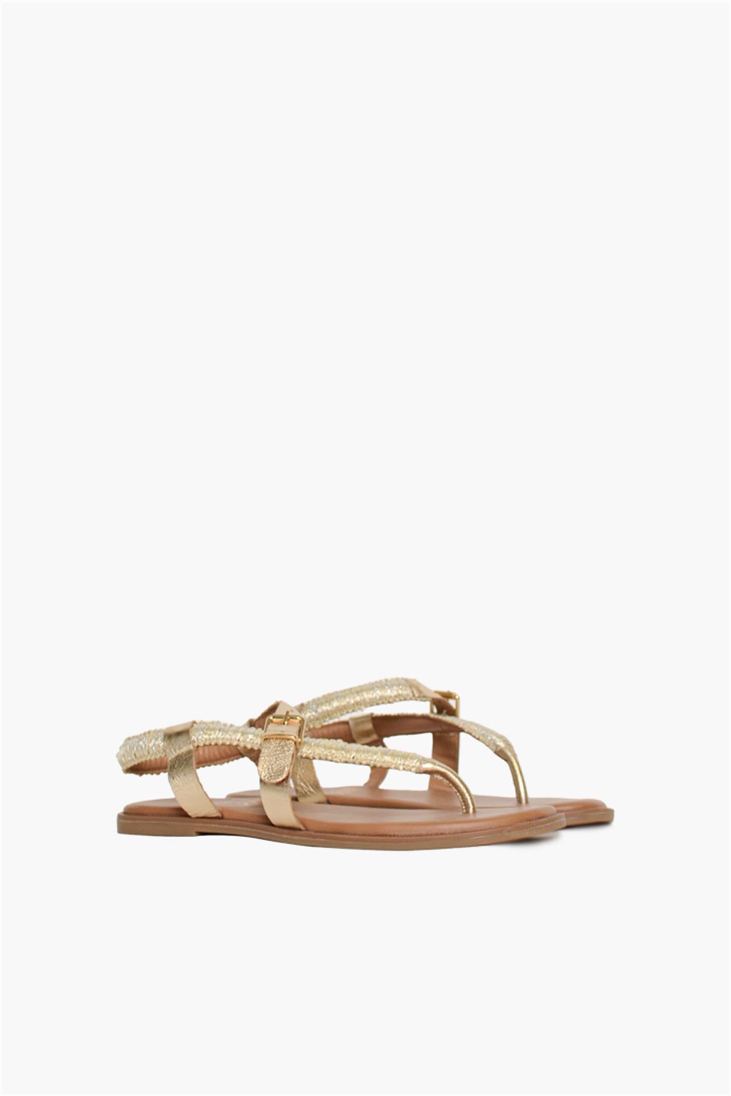 SHOES&MORETREFFUTREFFU - Altın Multi - Sandalet