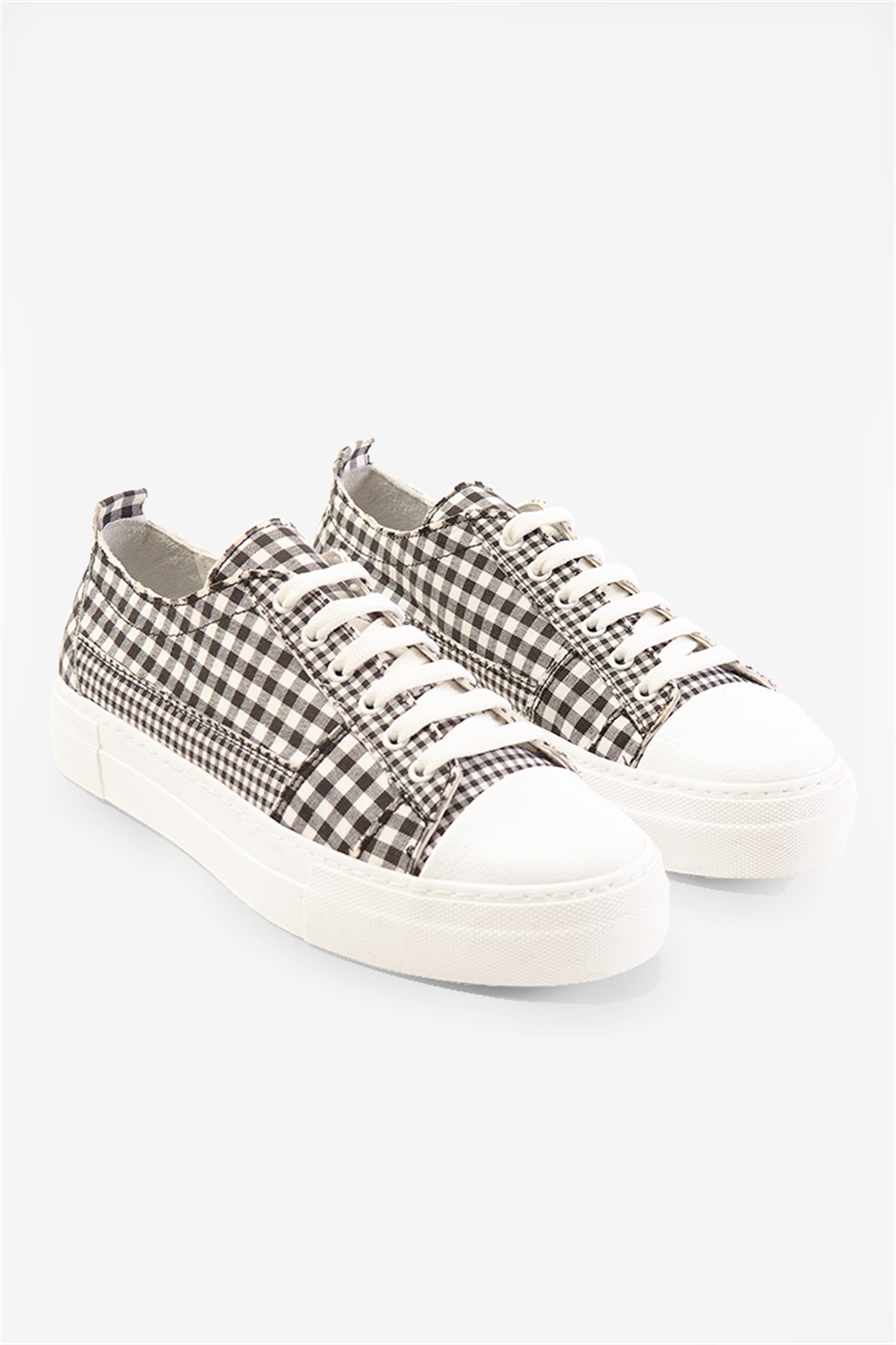 SHOES&MOREMISABELMISABEL - Siyah Ekose - Spor