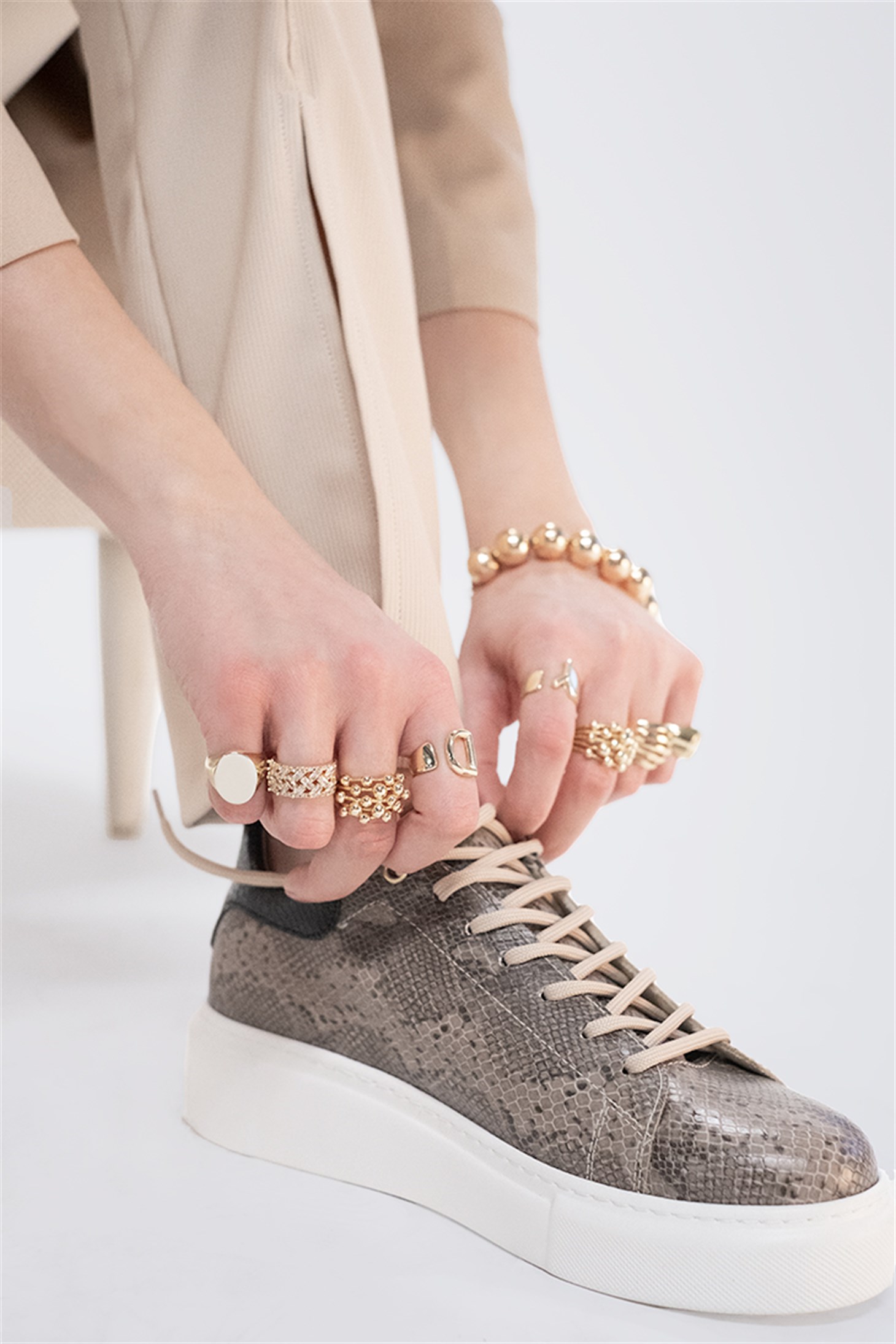 SHOES&MOREMY BASIC UPDMY BASIC UPD - Vizon Yılan - Spor