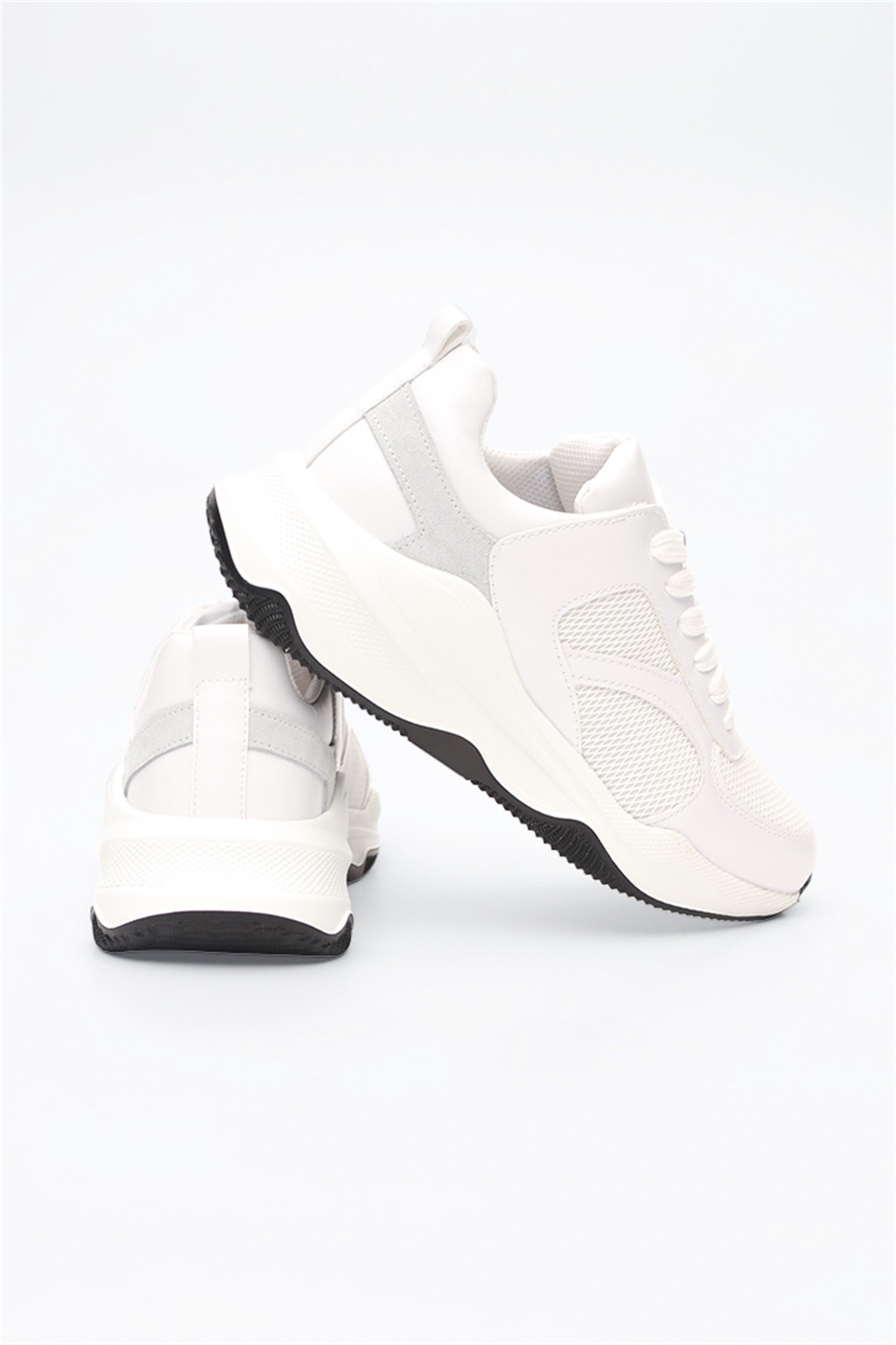 SHOES&MOREPOMMSPOMMS - Beyaz - Spor