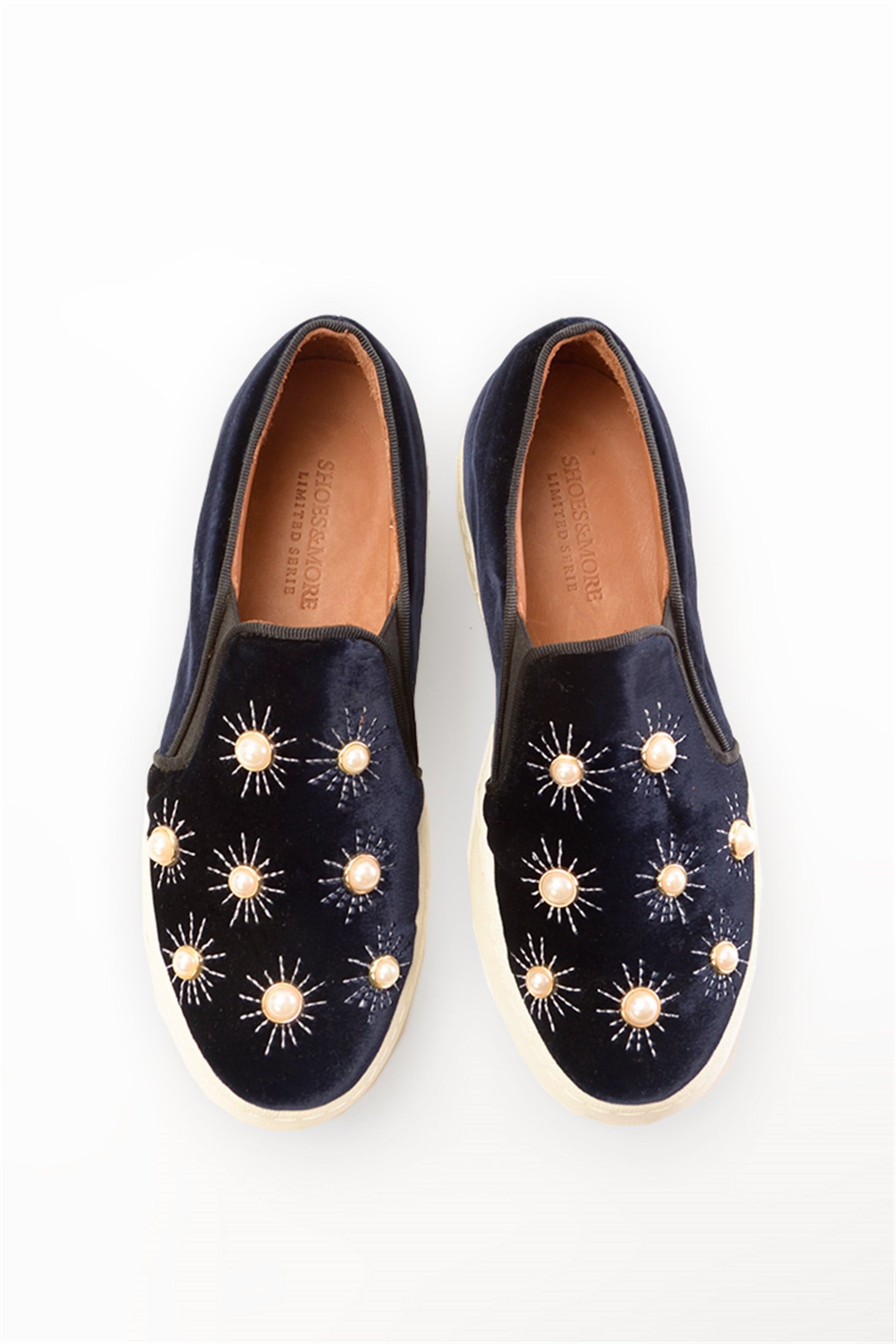SHOES&MORETESSTESS - Lacivert Kadife - Spor