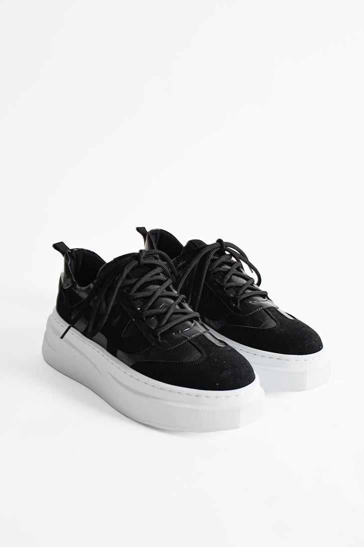 SHOES&MOREVANILAVANILA - Siyah Croco - Spor
