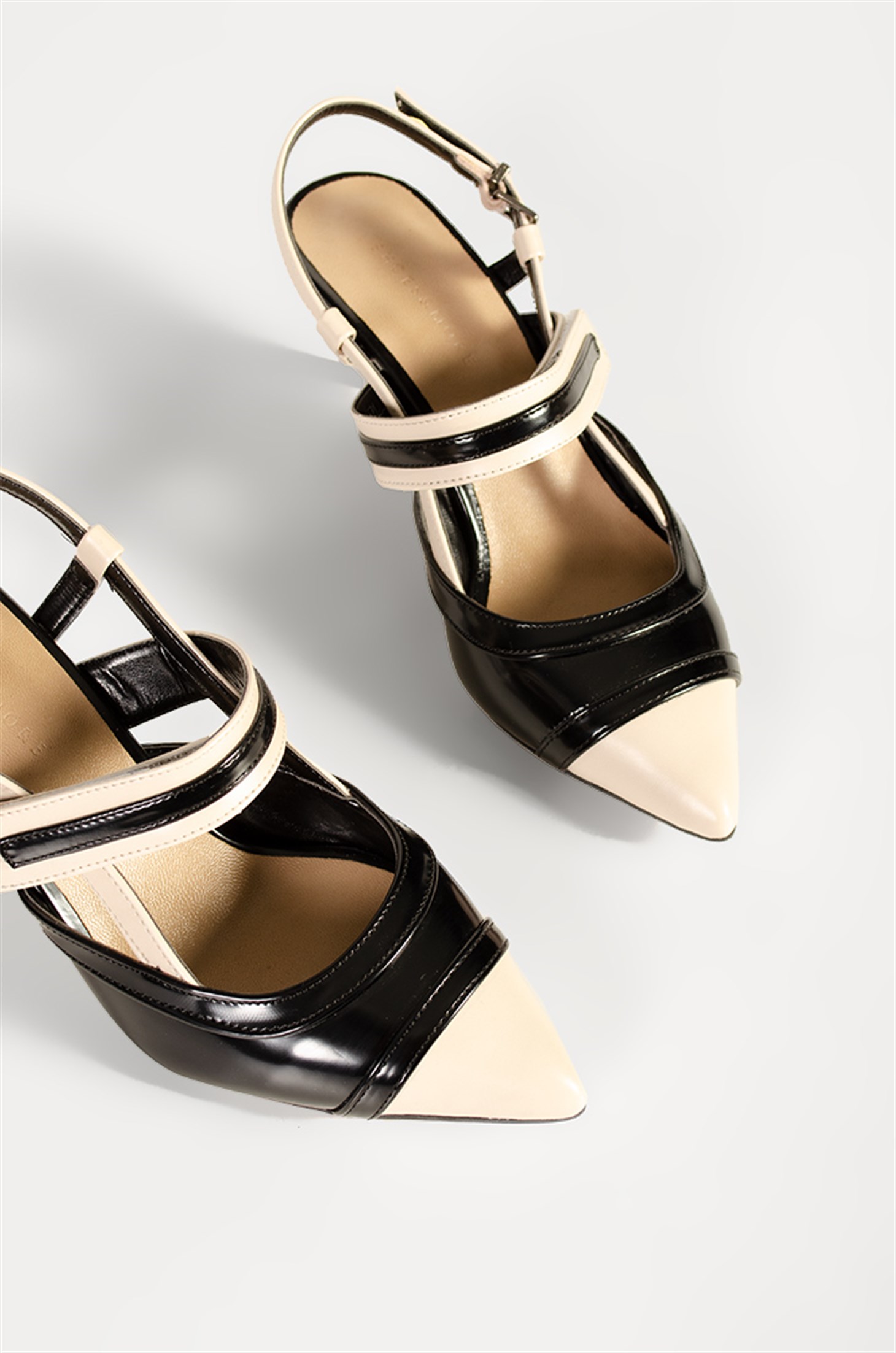 SHOES&MORECORFUCORFU - Siyah Multi - Kısa Topuklu