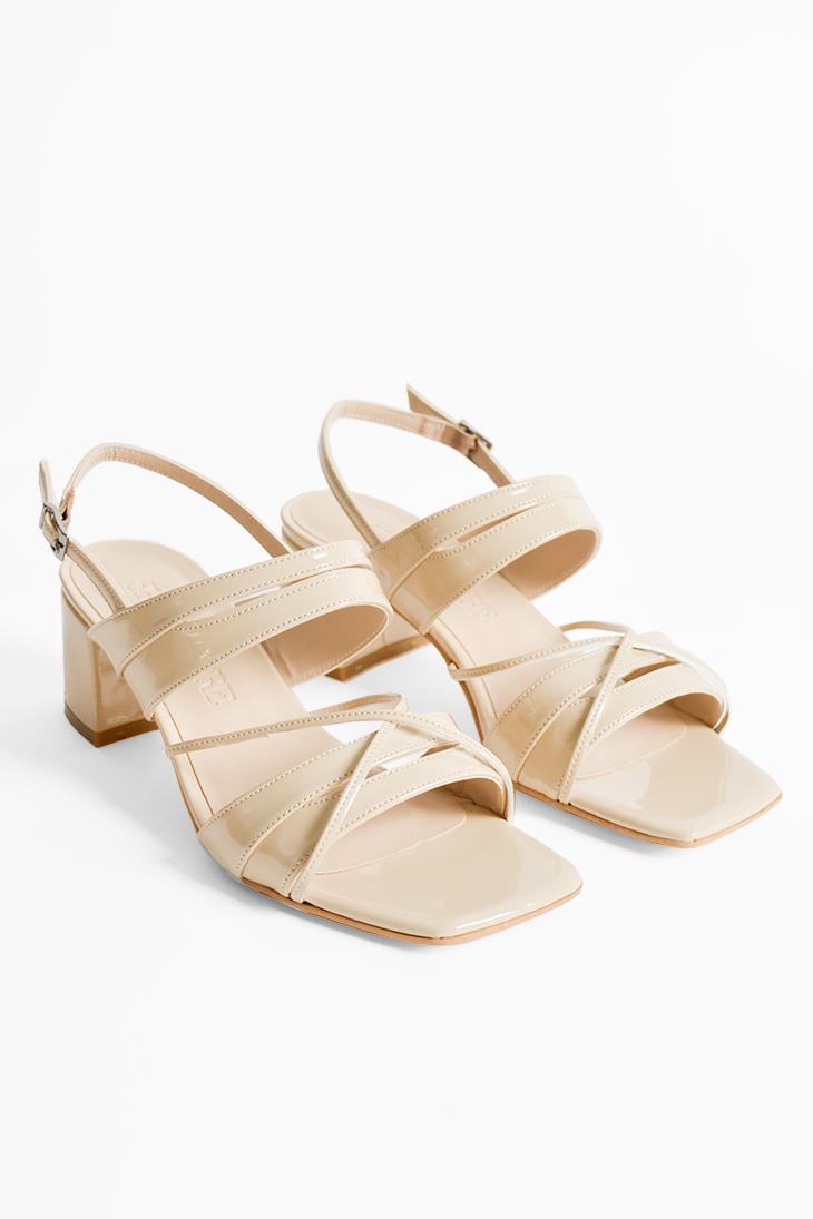 SHOES&MORECUPACUPA - Bej Rugan - Topuklu