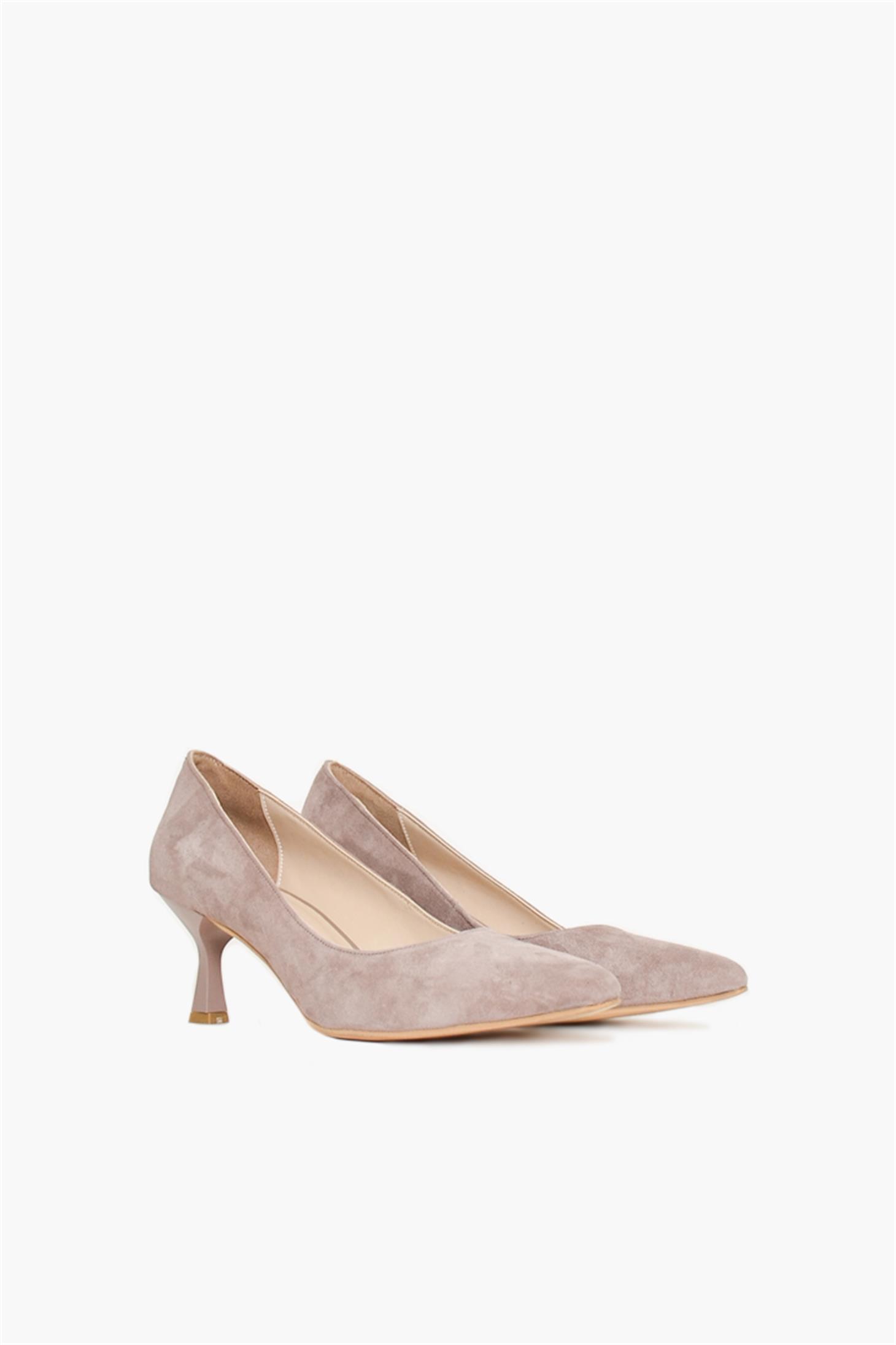 SHOES&MORESELINDASELINDA - Vizon Süet - Topuklu