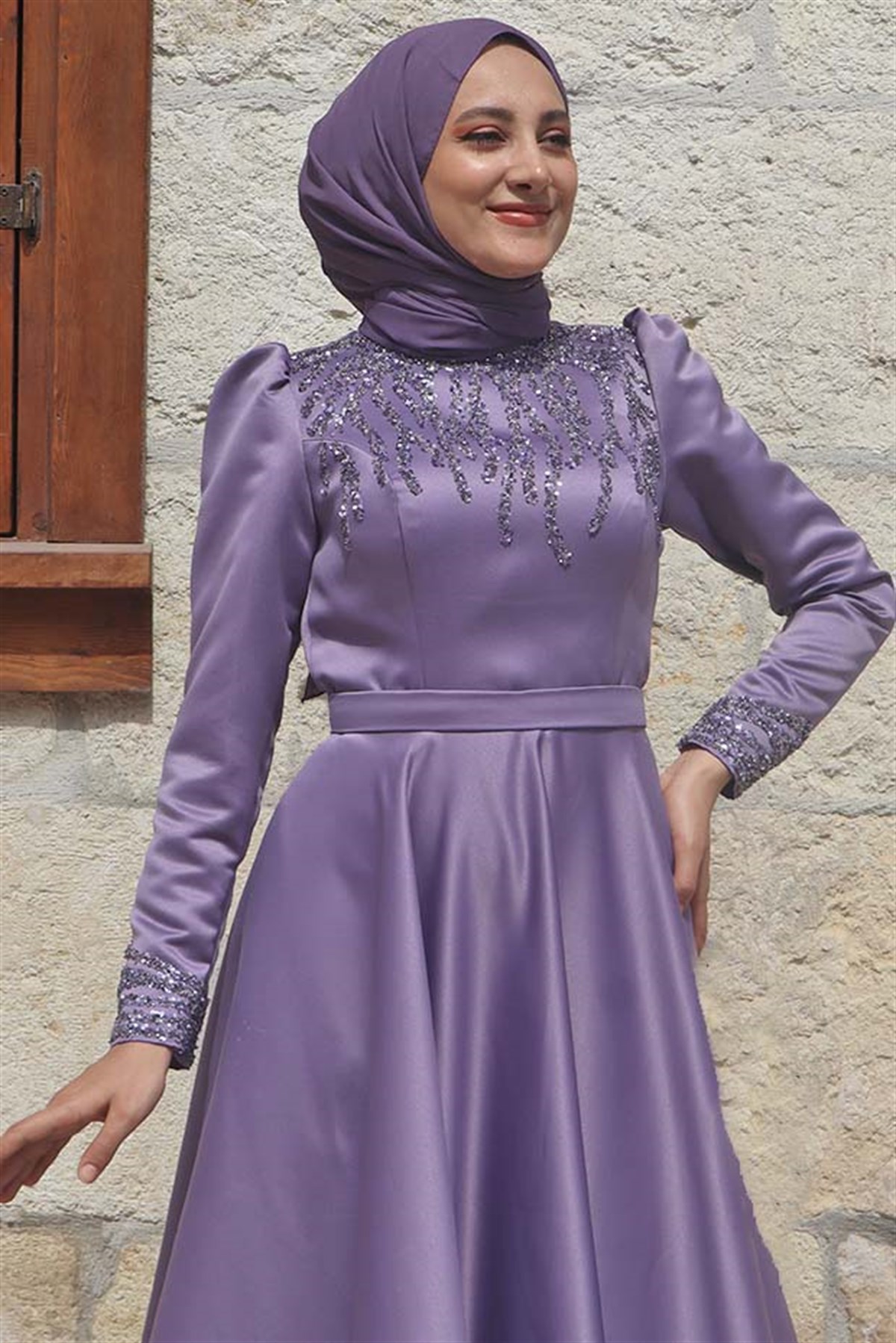 4454 - Hennin Abiye Elbise Modelleri
