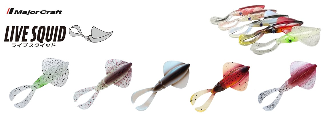 Major Craft Live squid