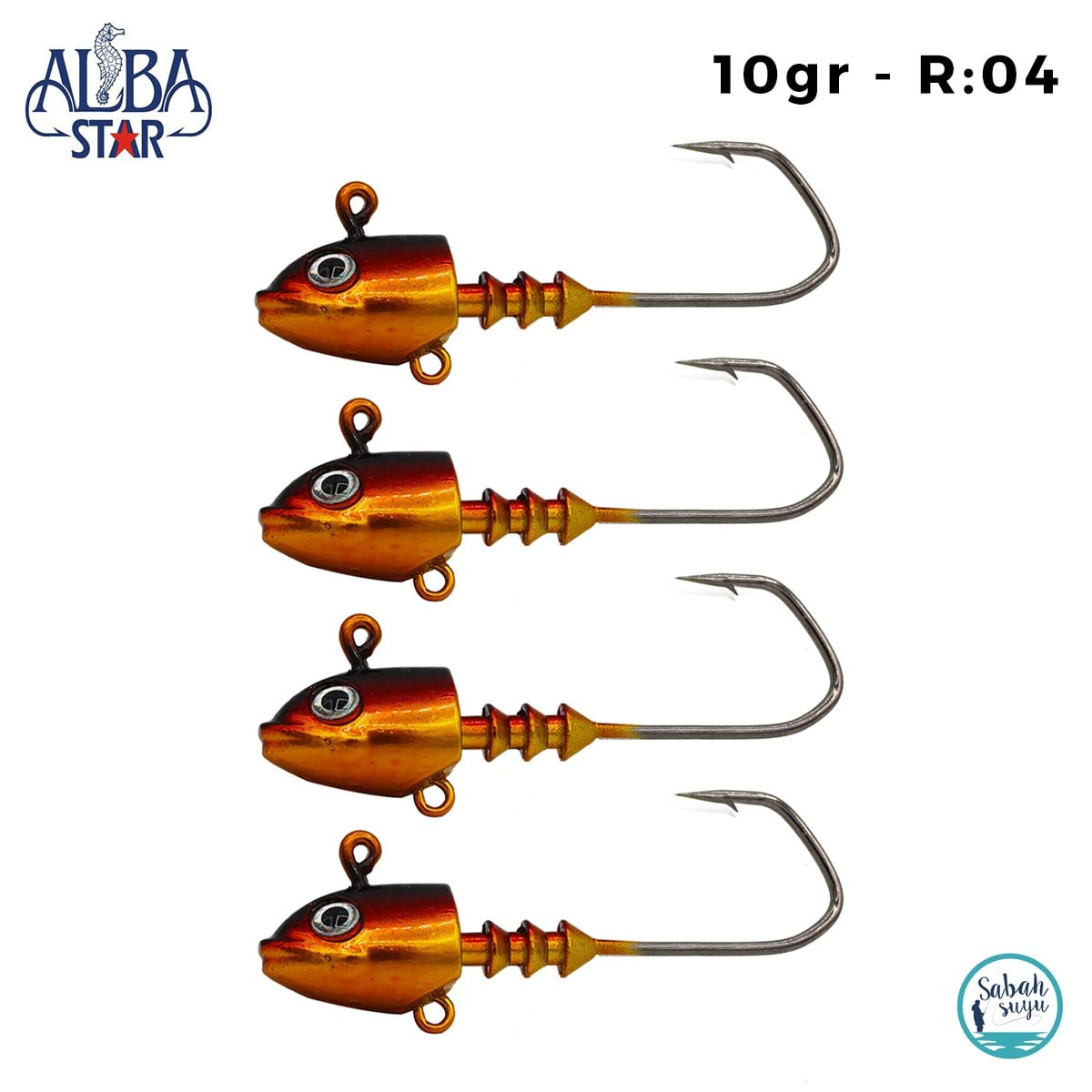 Albastar 2031 Jighead 10gr (4 Adet) #04