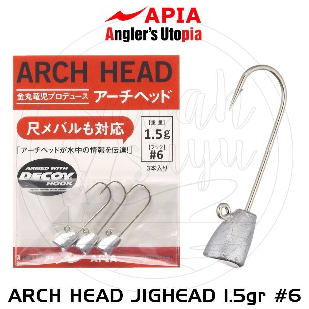 Apia Arch Head Jighead 1.5gr #6