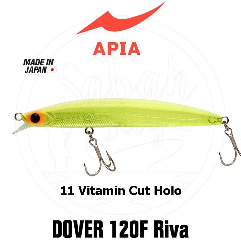 Apia Dover 120F Riva 19gr Sahte Balık #11 Vitamin Cut Holo