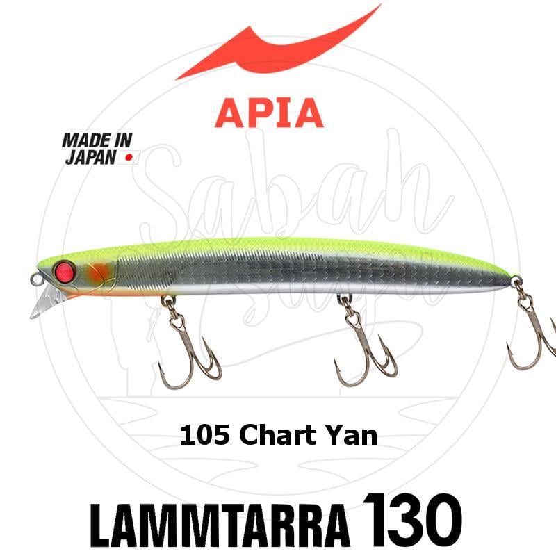 Apia Lammtarra 130 18gr Sahte Balık #105 Chart Yan