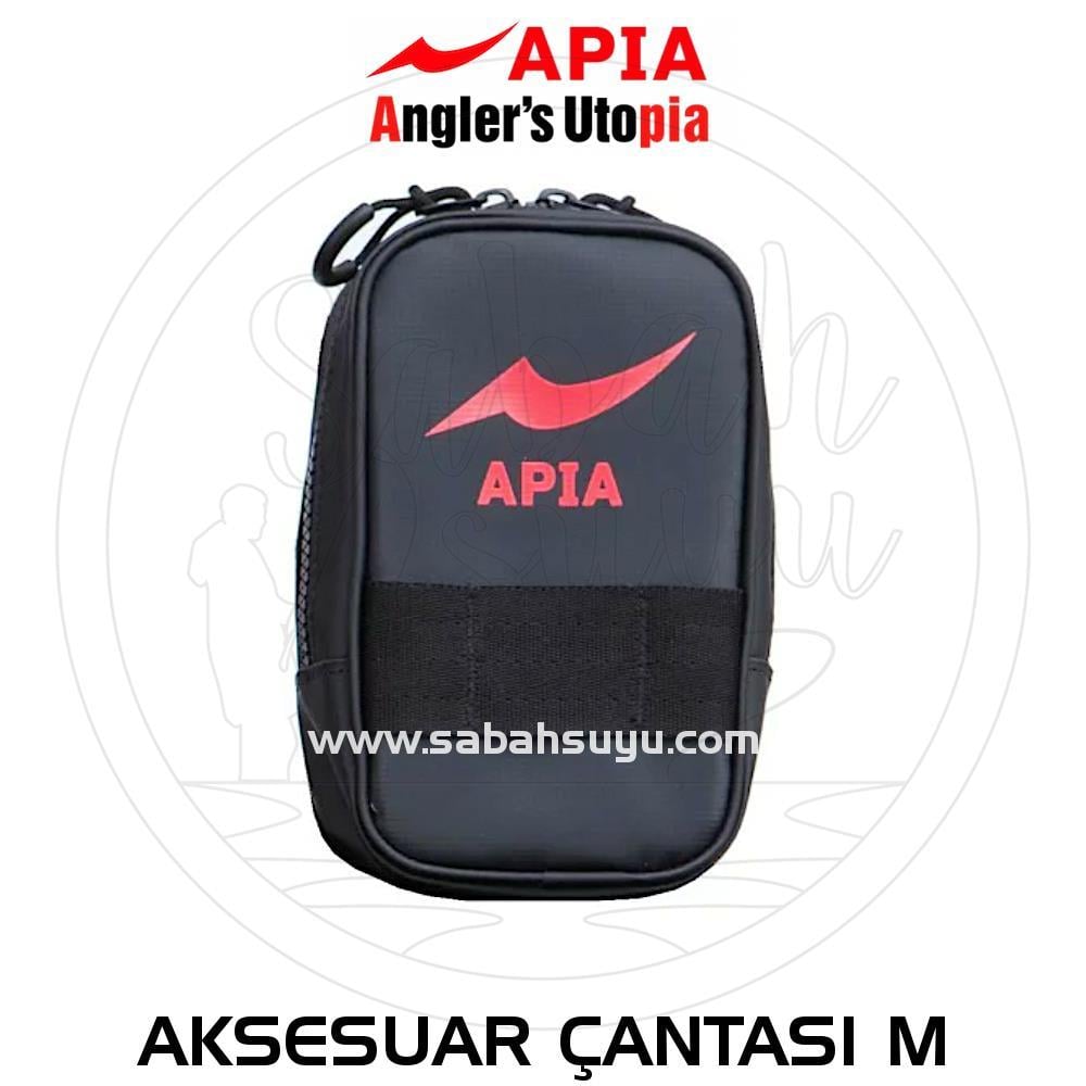 Apia Pouch Aksesuar Çantası M Boy Black Red