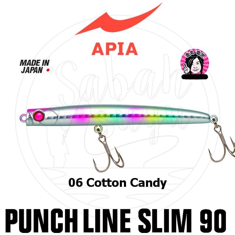 Apia Punchline Slim 90 12gr Sahte Balık #06 Cotton Candy