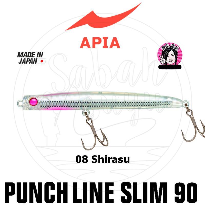 Apia Punchline Slim 90 12gr Sahte Balık #08 Shirasu