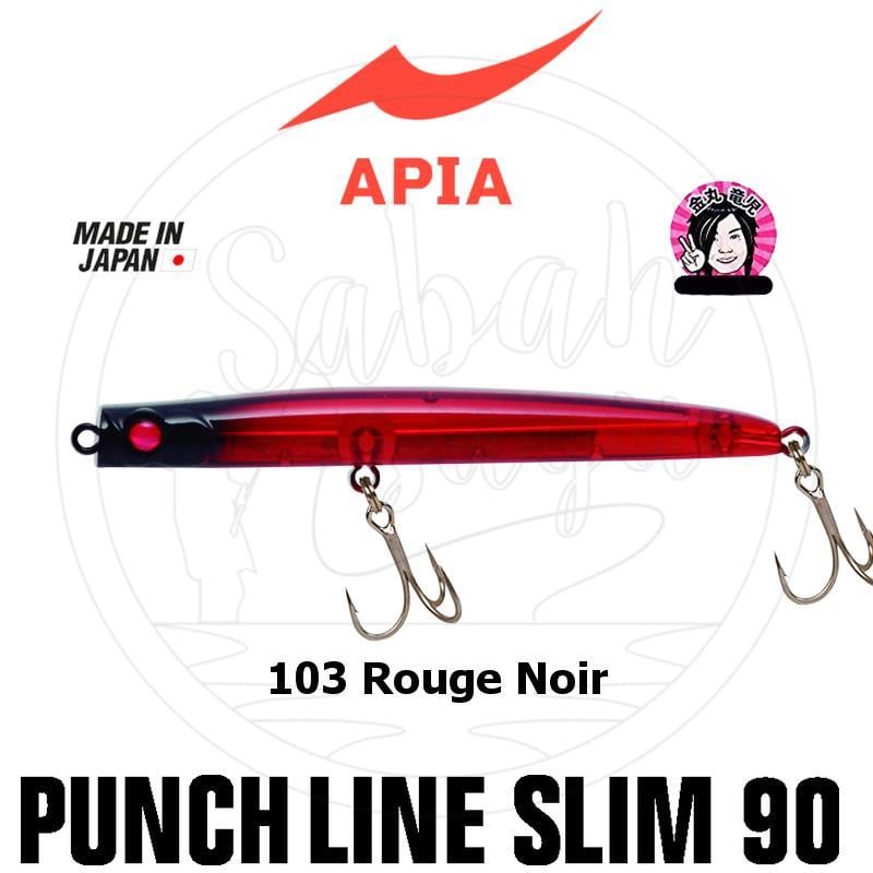 Apia Punchline Slim 90 12gr Sahte Balık #103 Rouge Noir
