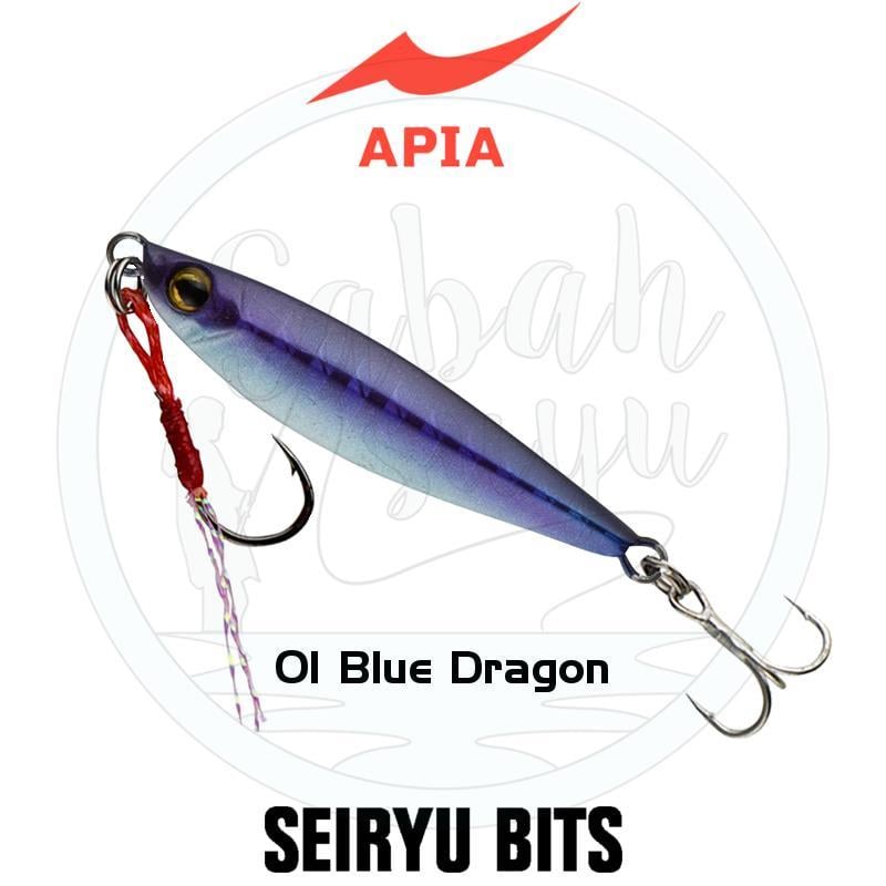 Apia Seiryu Bits Baby Jig 10gr #01 Blue Dragon