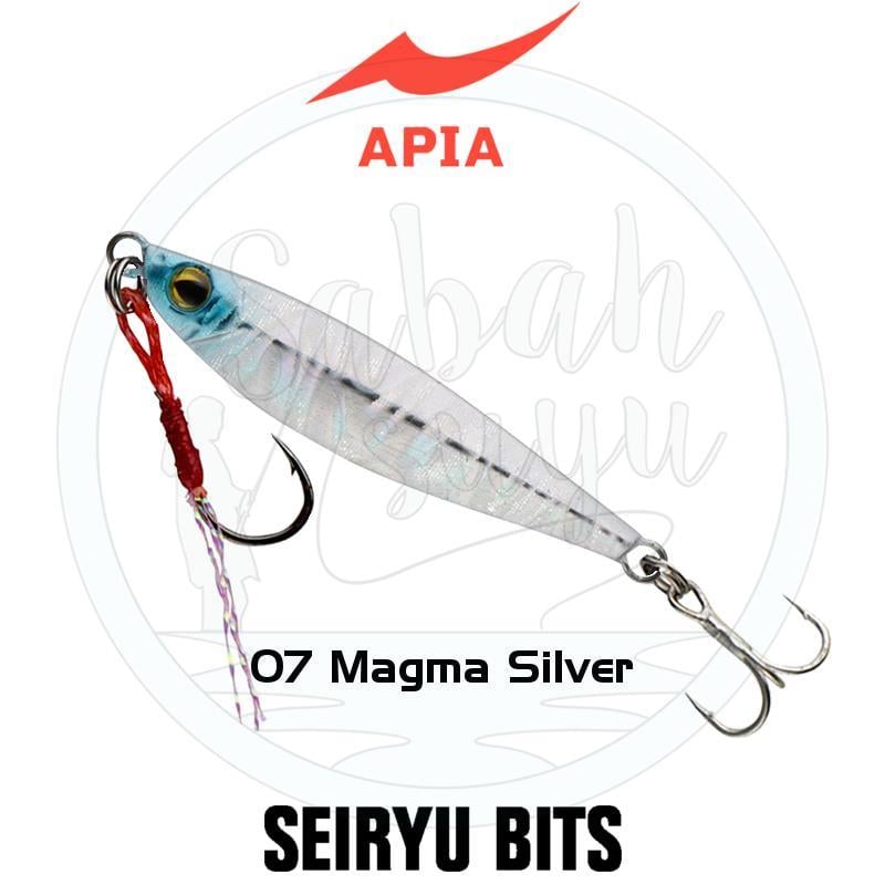 Apia Seiryu Bits Baby Jig 3gr #07 Magma Silver