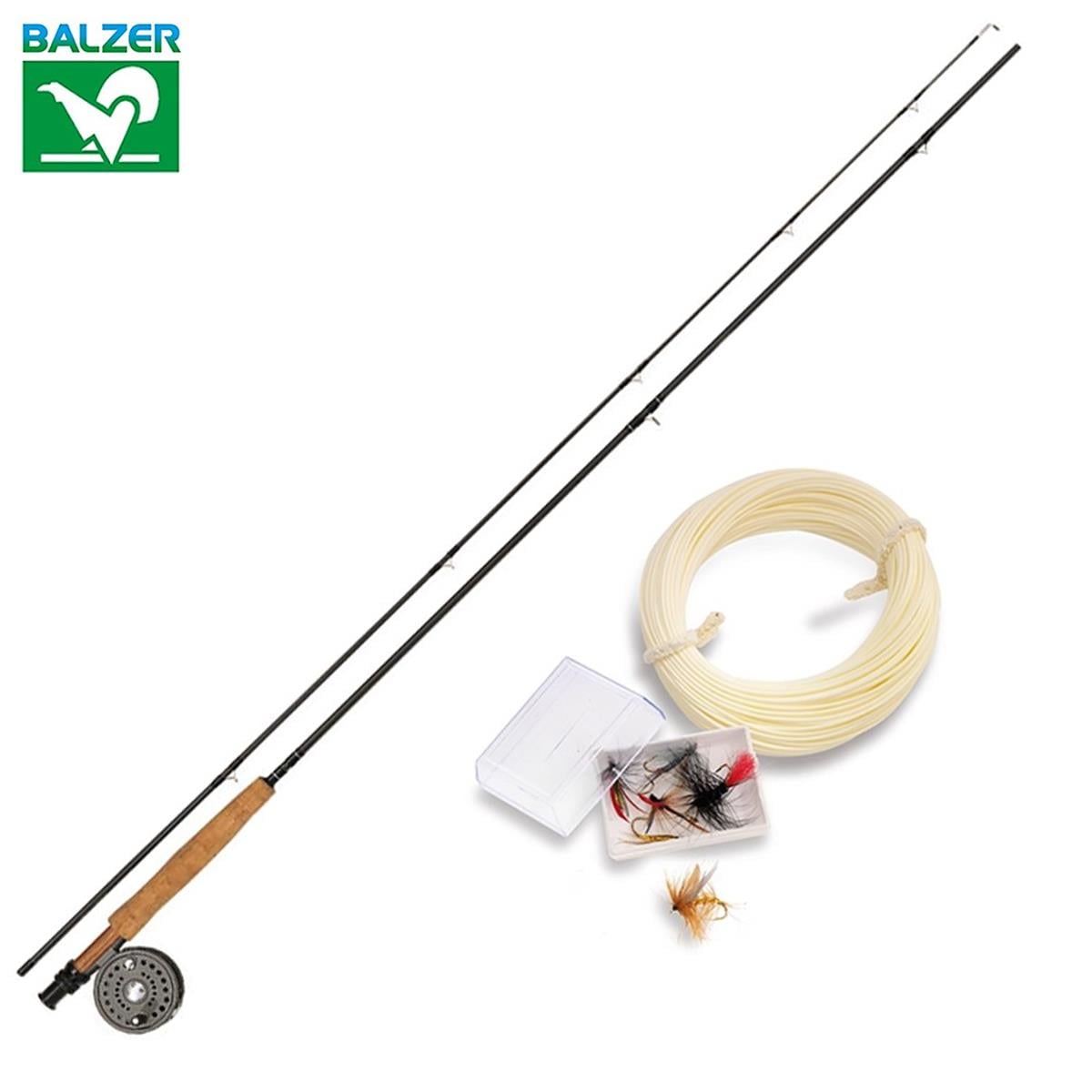 Balzer Combo 2.40mt 5/6 Fly Kamış Makine Seti