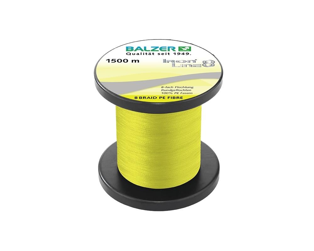 Balzer PE 8X İp Misina 0.16mm 11.6kg 1500mt Sarı