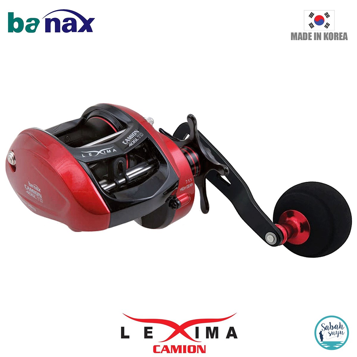Banax Lexima Camion Çıkrık/Baitcasting Jig Olta Makinesi