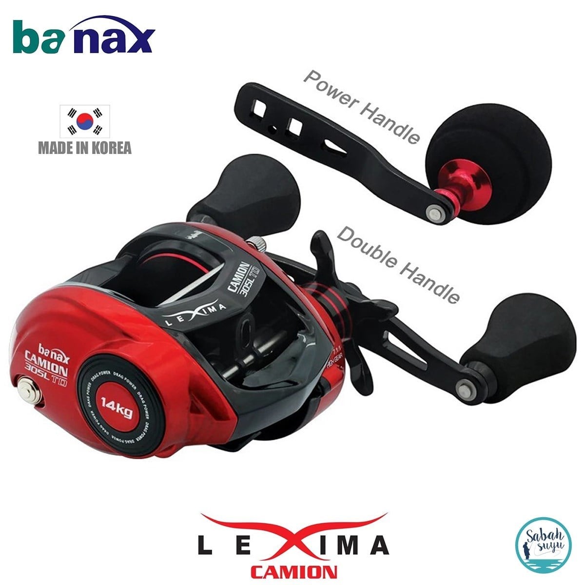 Banax Lexima Camion Çıkrık/Baitcasting Jig Olta Makinesi