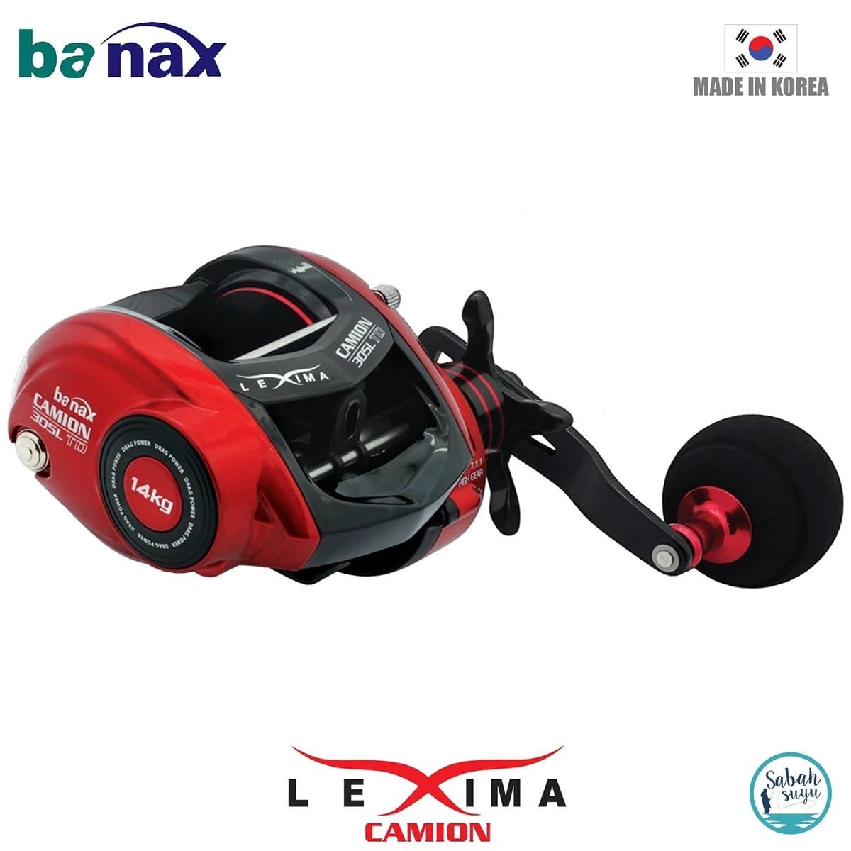 Banax Lexima Camion Çıkrık/Baitcasting Jig Olta Makinesi