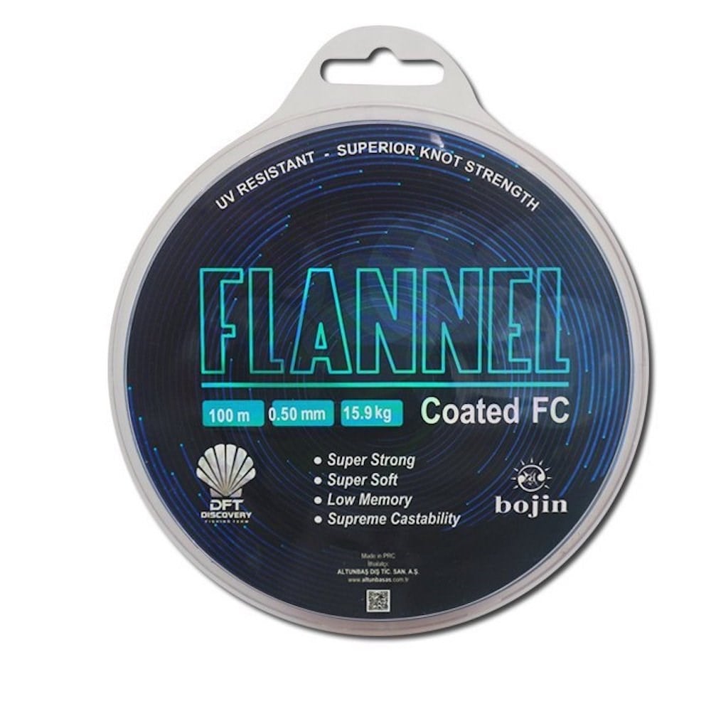 Bojin Flannel FC Coated Mono Misina 100mt 0.50mm 15.9kg