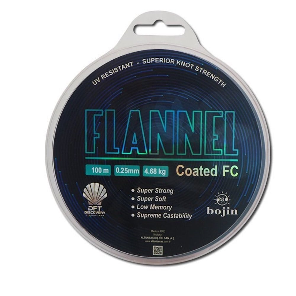 Bojin Flannel FC Coated Mono Misina 100mt 0.25mm 4.68kg