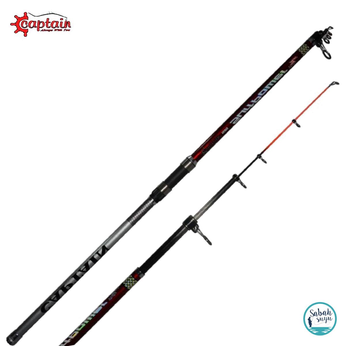 Captain 1680 Surf Power 3.90mt 100-250gr Teleskopik Surf Kamış