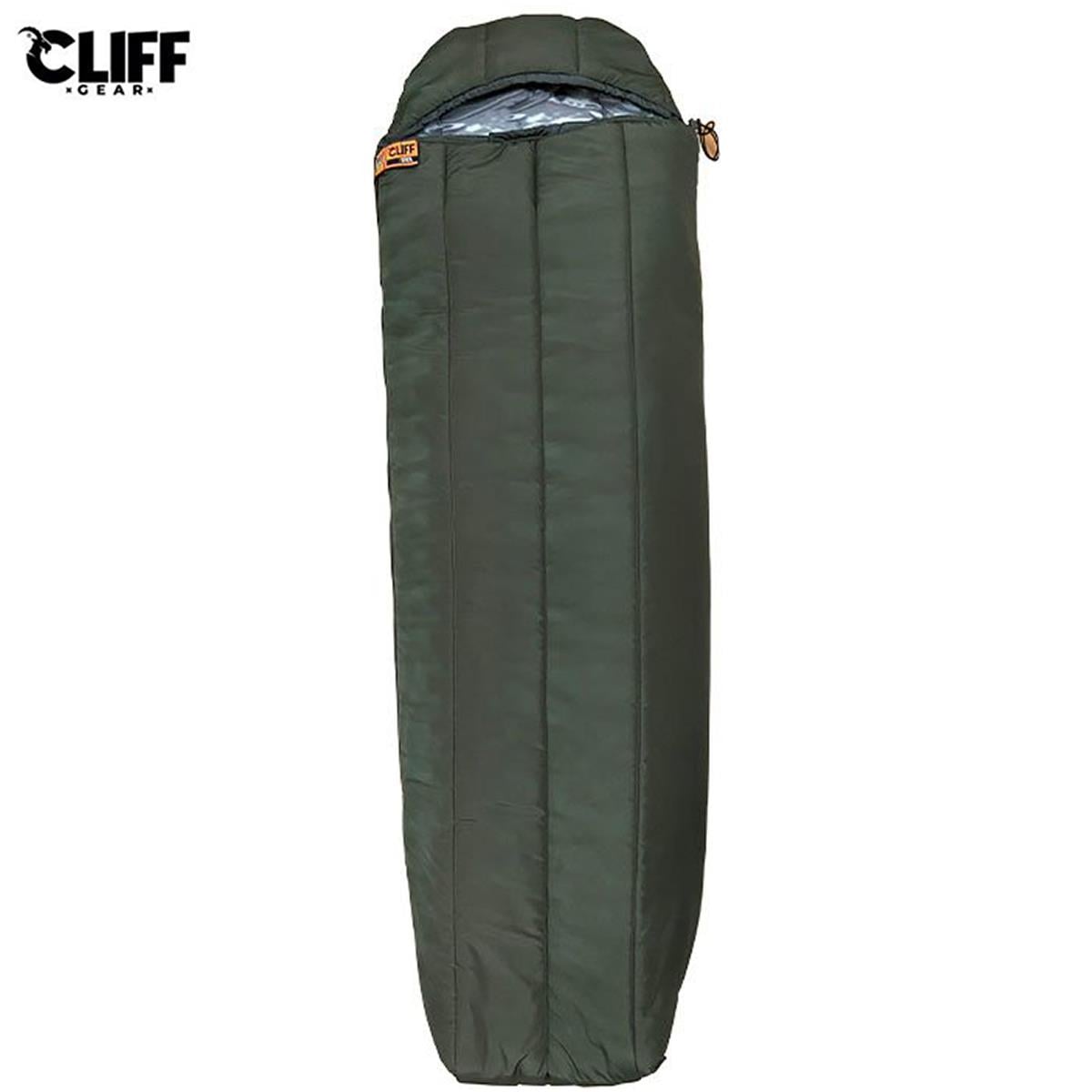 Cliff Gear Tirol -9° Uyku Tulumu Haki