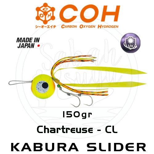 COH Kabura Slider Tai Rubber Jig Suni Yem 150gr. CL