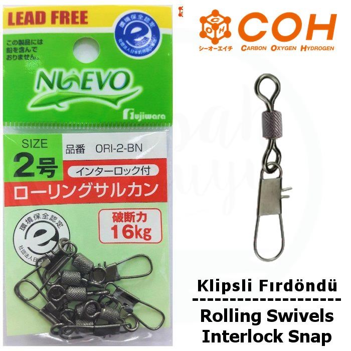 COH Klipsli Fırdöndü #2 16kg (Interlock Snap)
